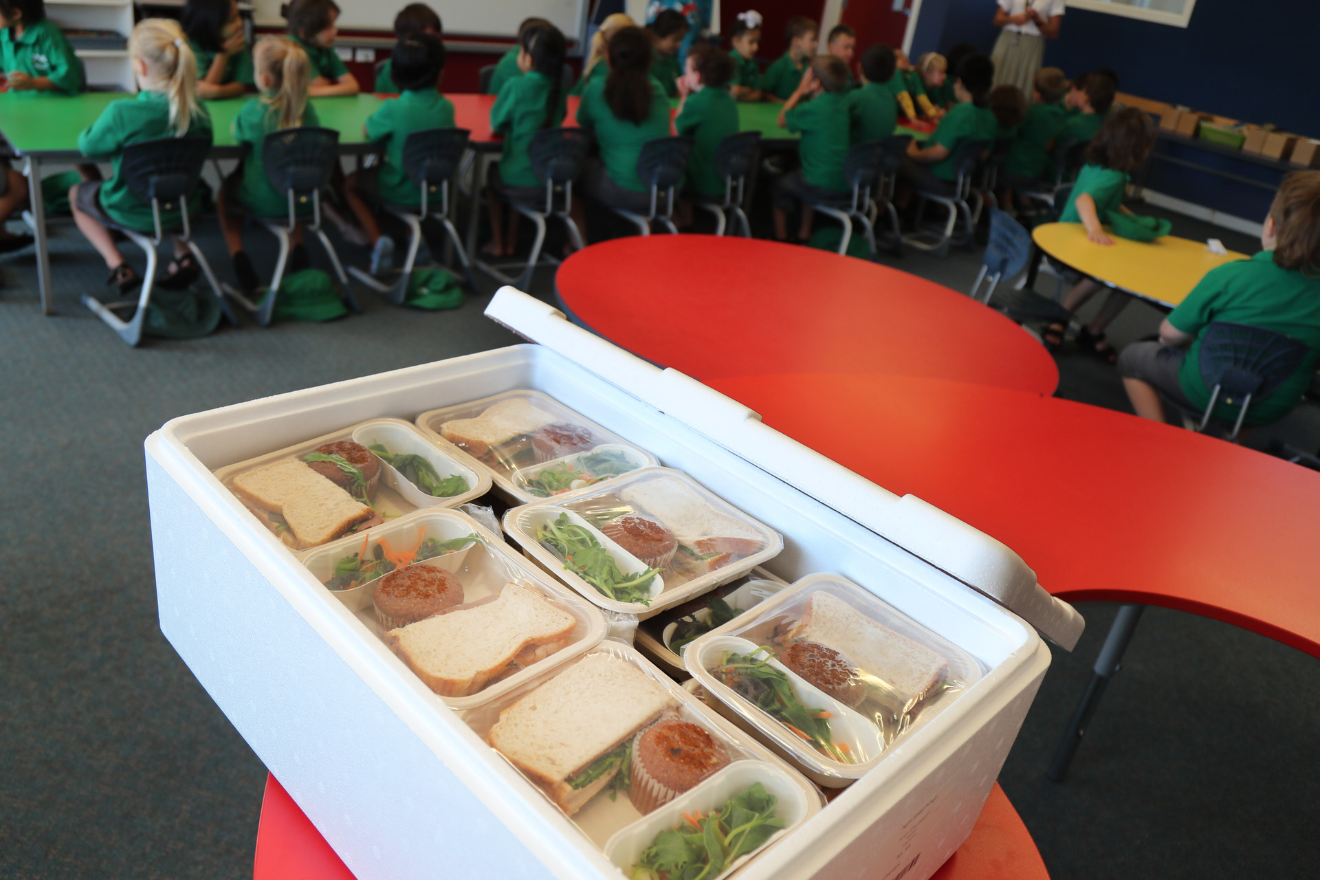 The lunch programme is a hungry hole in Prime Minister Chris Hipkins’ bread and butter agenda. Photo / Bevan Conley
