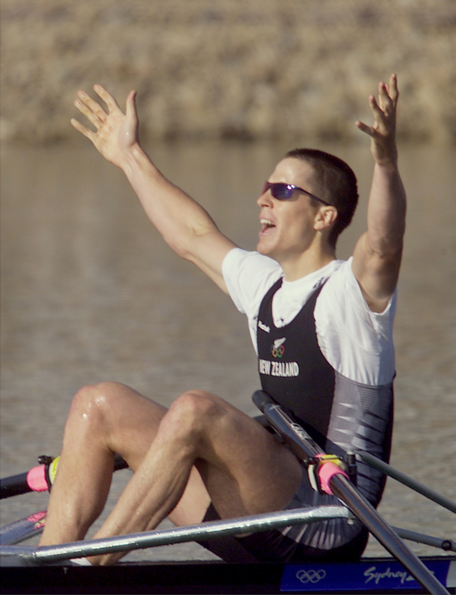 Rob Waddell won our only Olympic gold in 2000. Photo / Paul Estcourt