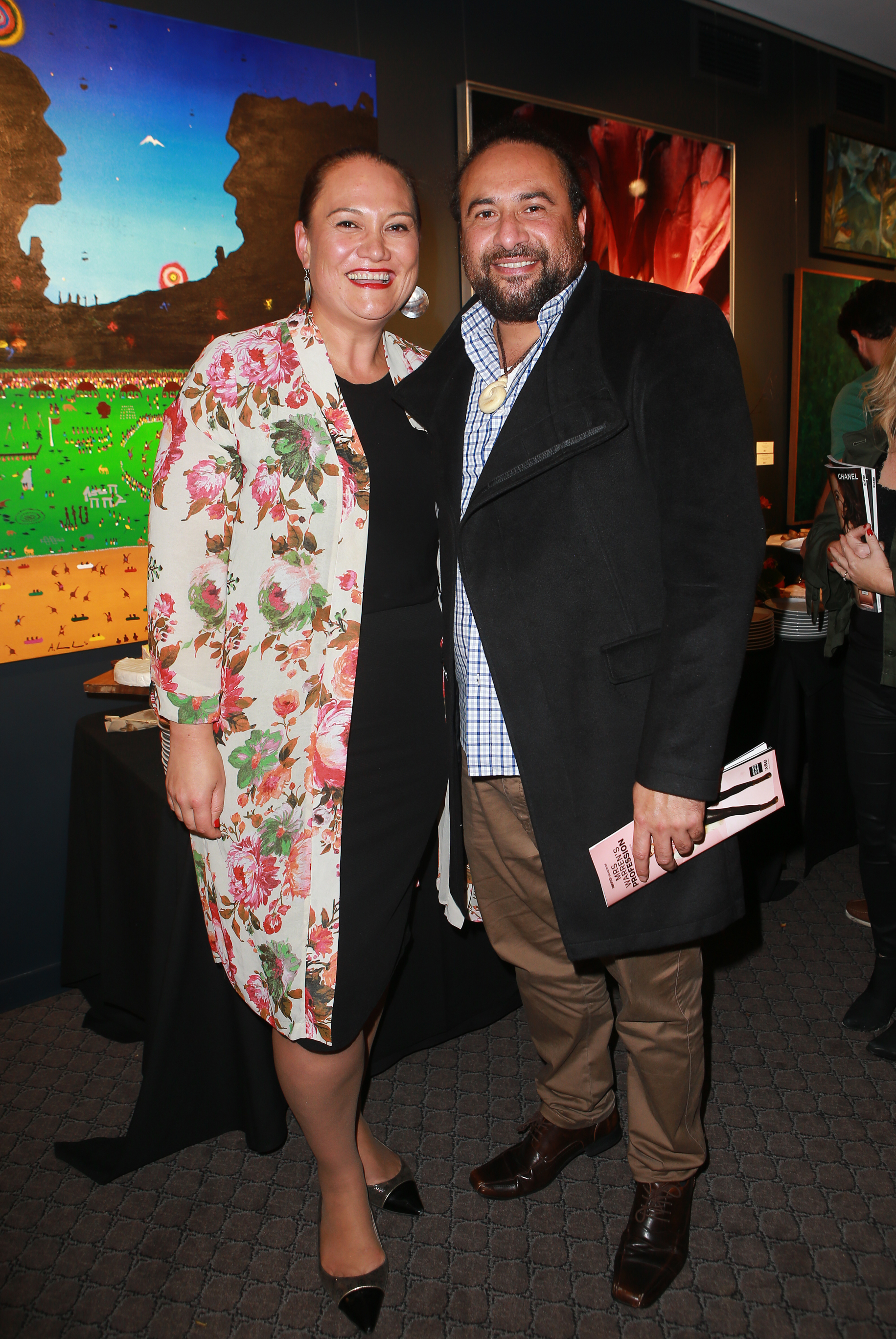 Carmel Sepuloni and Daren Kamali. Photo / Norrie Montgomery