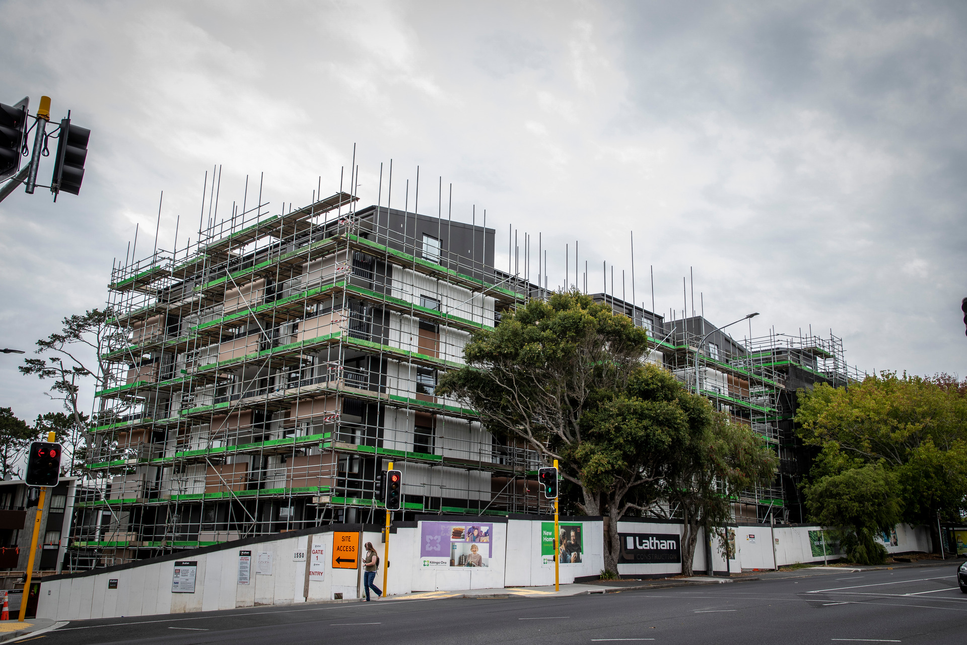 New high-density housing developments around Auckland - particularly those led by Kainga Ora - mean some schools are set for an influx of new students. Photo / Michael Craig