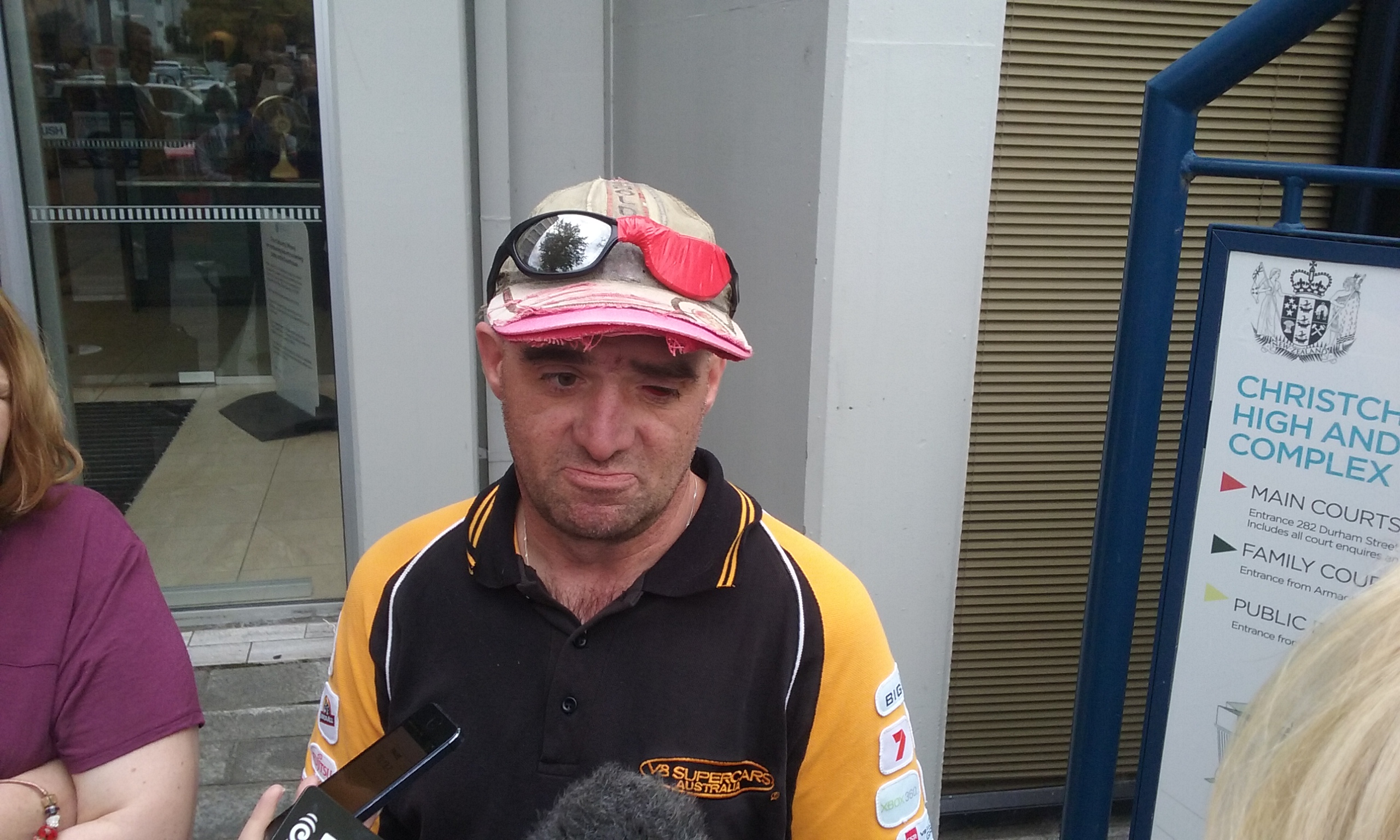 John Andrew Howland outside Christchurch District Court last month. Photo / Kurt Bayer