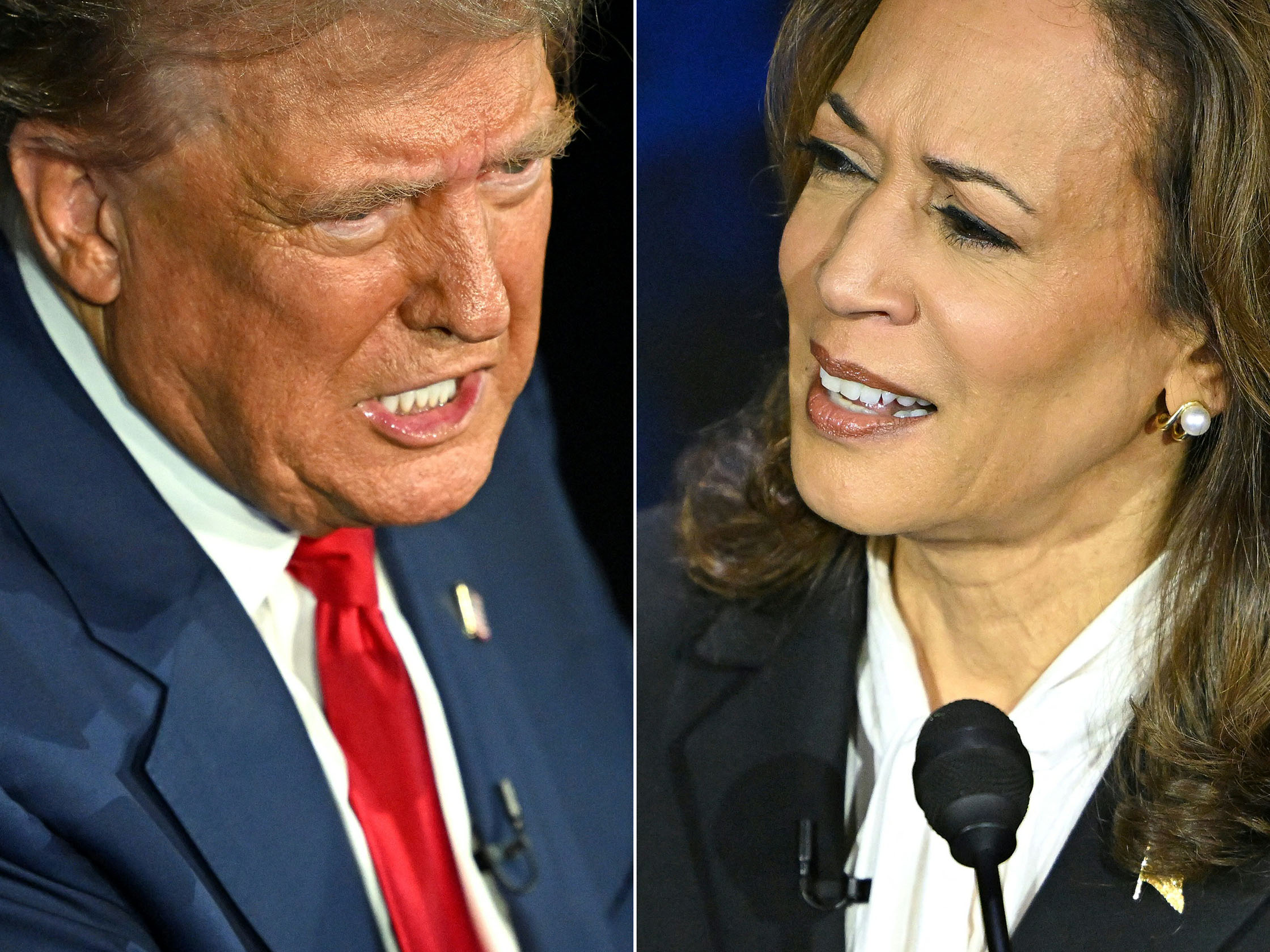 Too close to call, but what might a Trump or Harris win mean for New Zealand? Photo / AFP