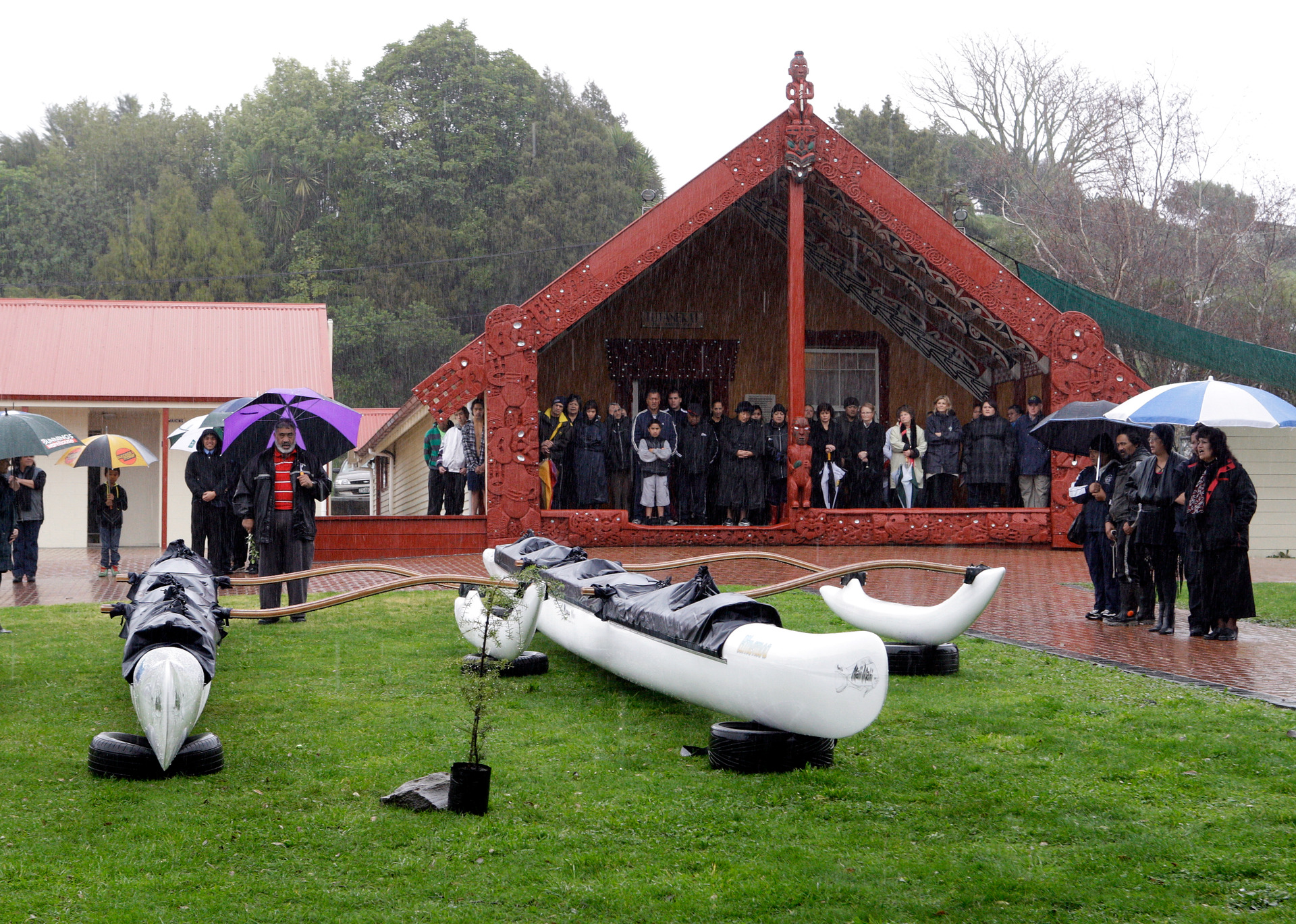Ōwhata Marae at Hinemoa Point is one of the marae to get a makeover. Photo / File