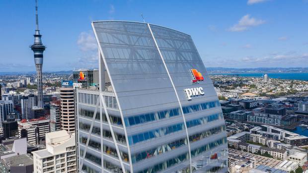 The PwC tower at Commercial Bay. Once upon a time, its top floors would have been occupied by a top law or accounting firm. But fuelled by Tencent money, Rocketwerkz will be moving in.