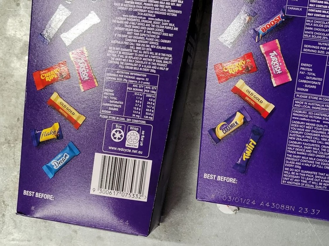 The contents of the box have also undergone a change. Photo / Reddit