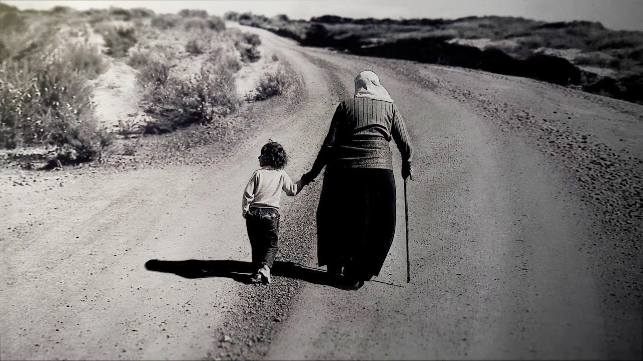 Dame Whina Cooper and grandaughter Irenee in 1975. Photo / Michael Tubberty