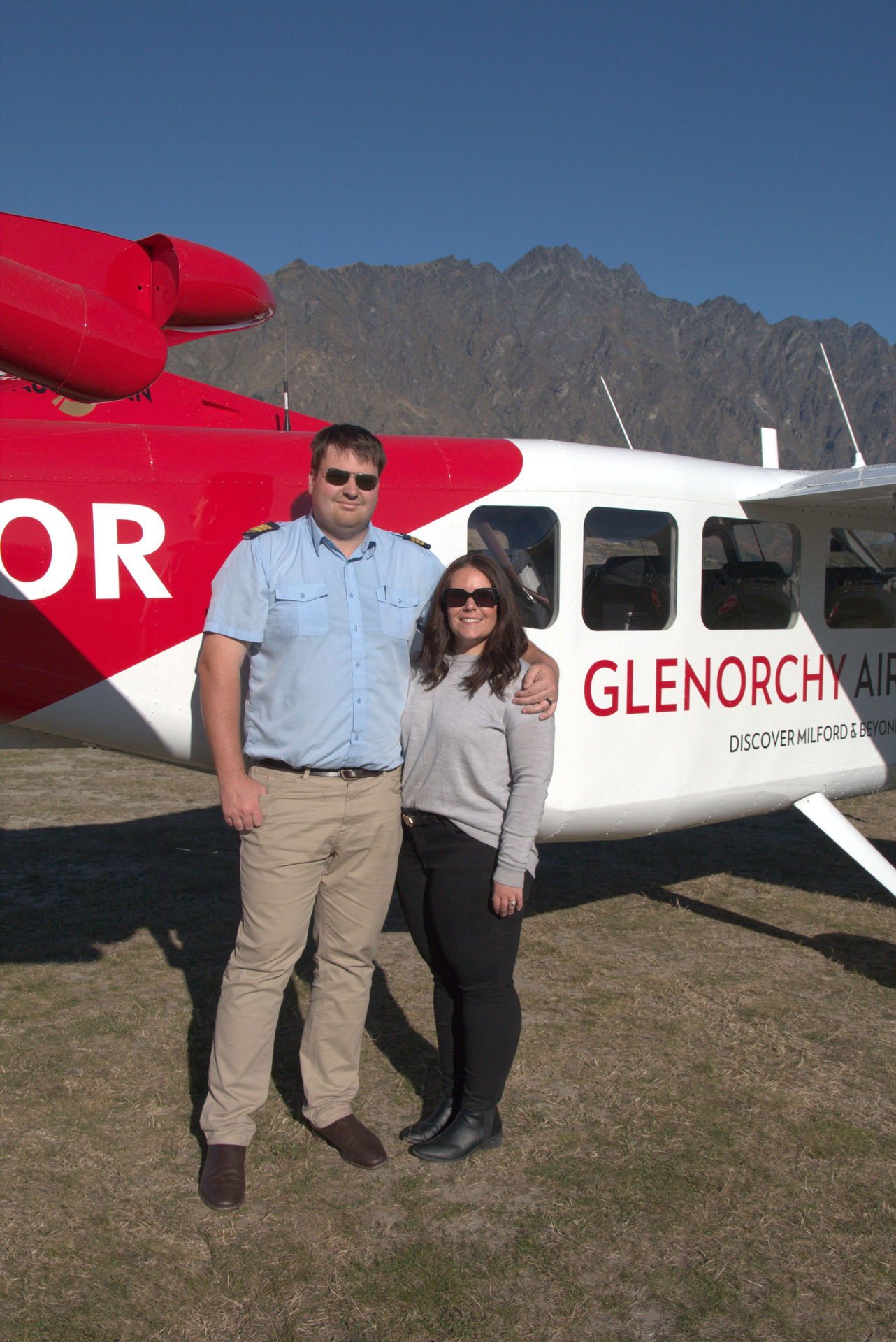 Glenorchy Air owners James Stokes and Kirstin Stokes. Photo / Supplied