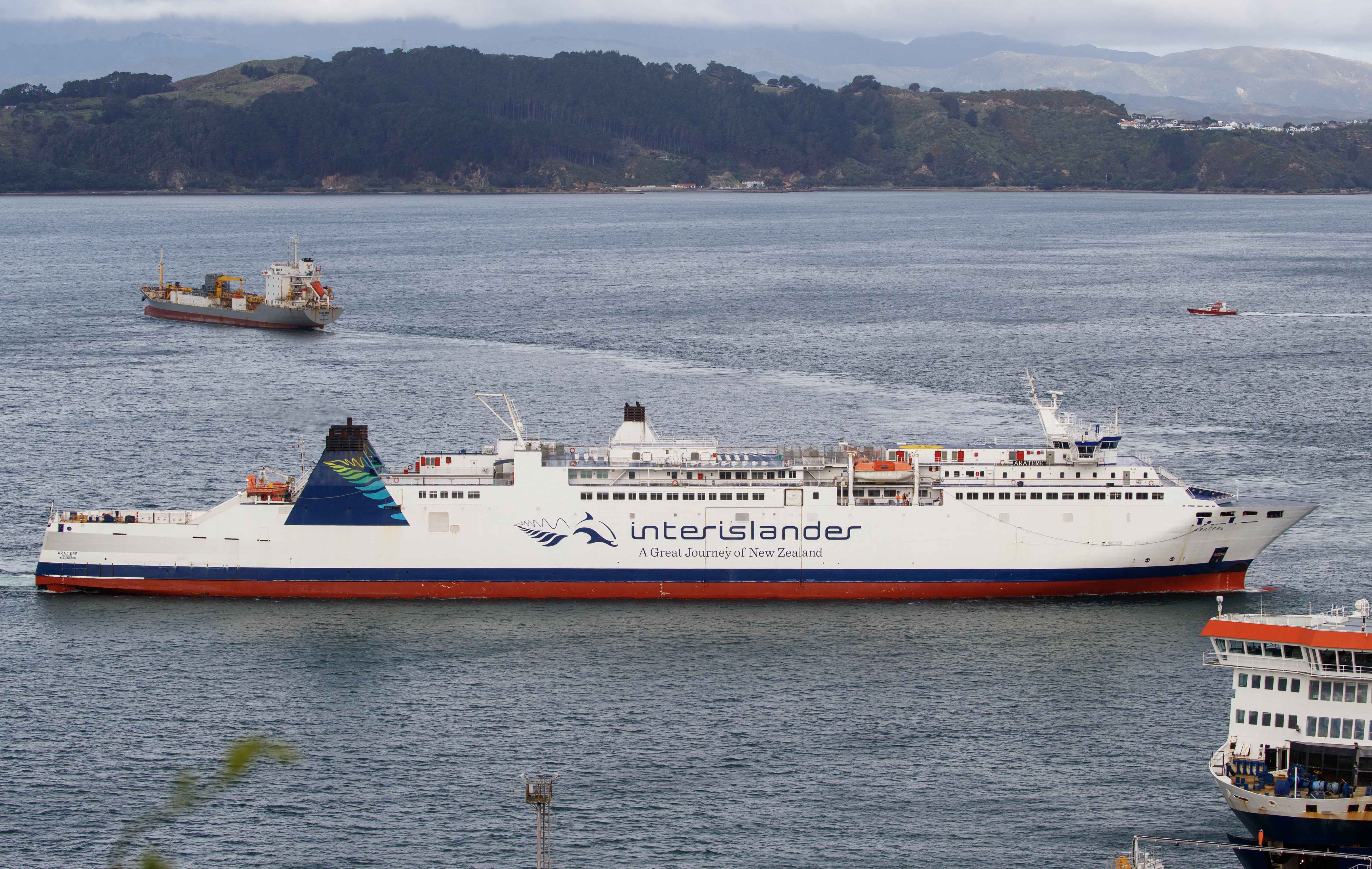 Interislander's existing fleet of three ships will reach the end of its working life in 2029. Photo / Mark Mitchell   