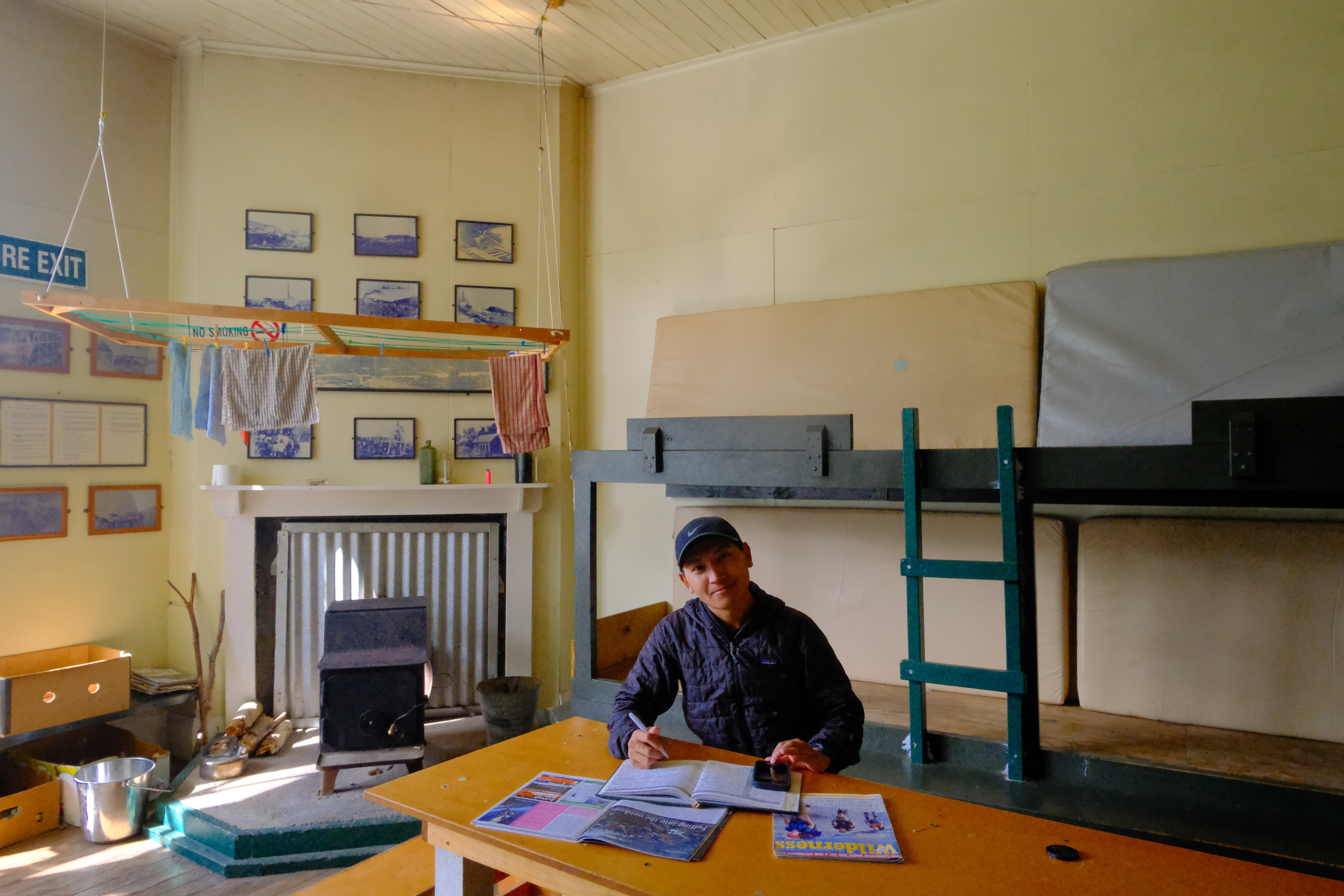Let someone know your plans and details of your trip. Fill out the DoC Hut intentions booklet. Photo / Tsewang Nuru Sherpa