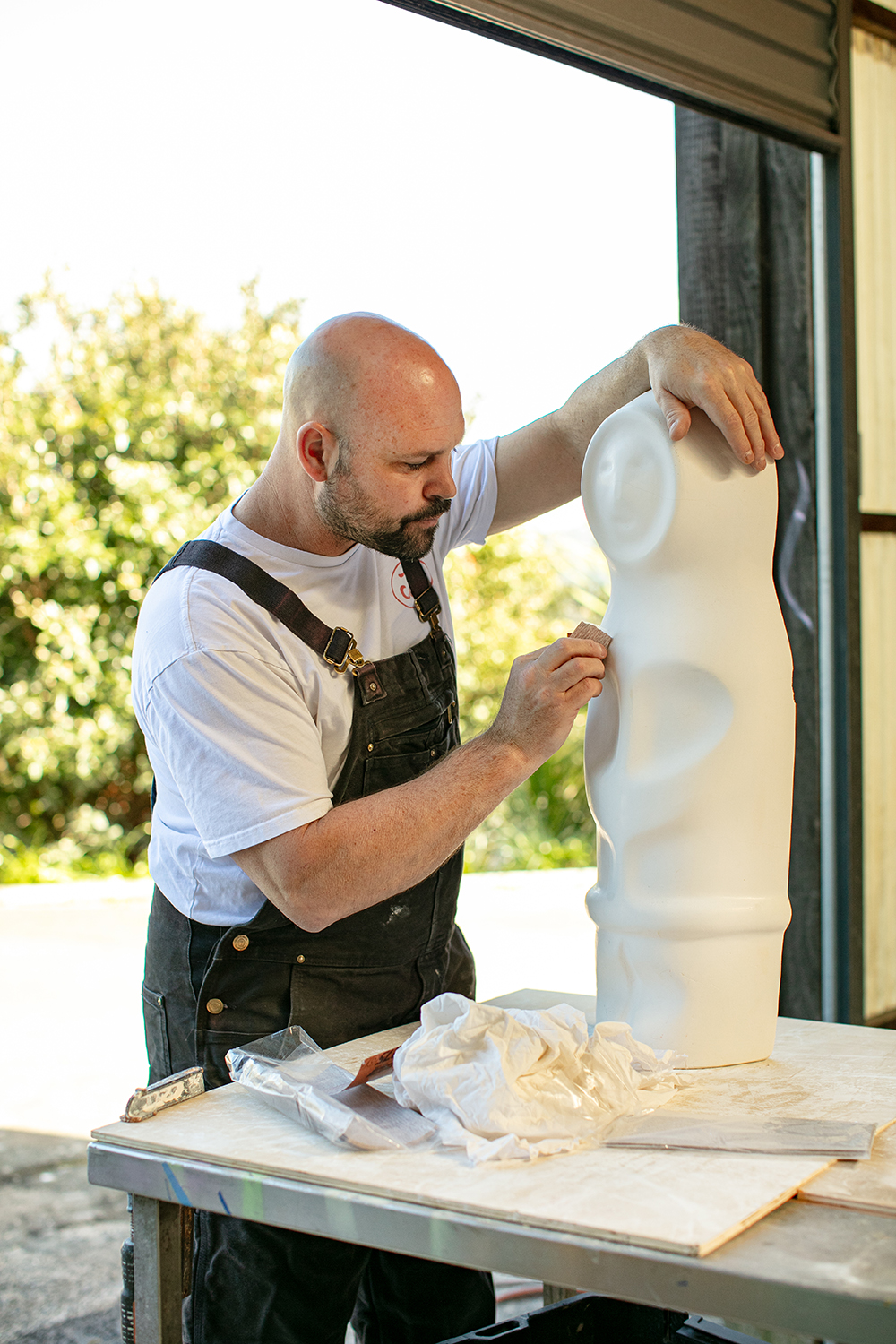 “Growing my practice has been equal parts push and patience,” says Simon. Photo / Babiche Martens