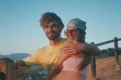 The Riverdale actor and his model girlfriend have become parents for the first time. Photo / @clara.berry