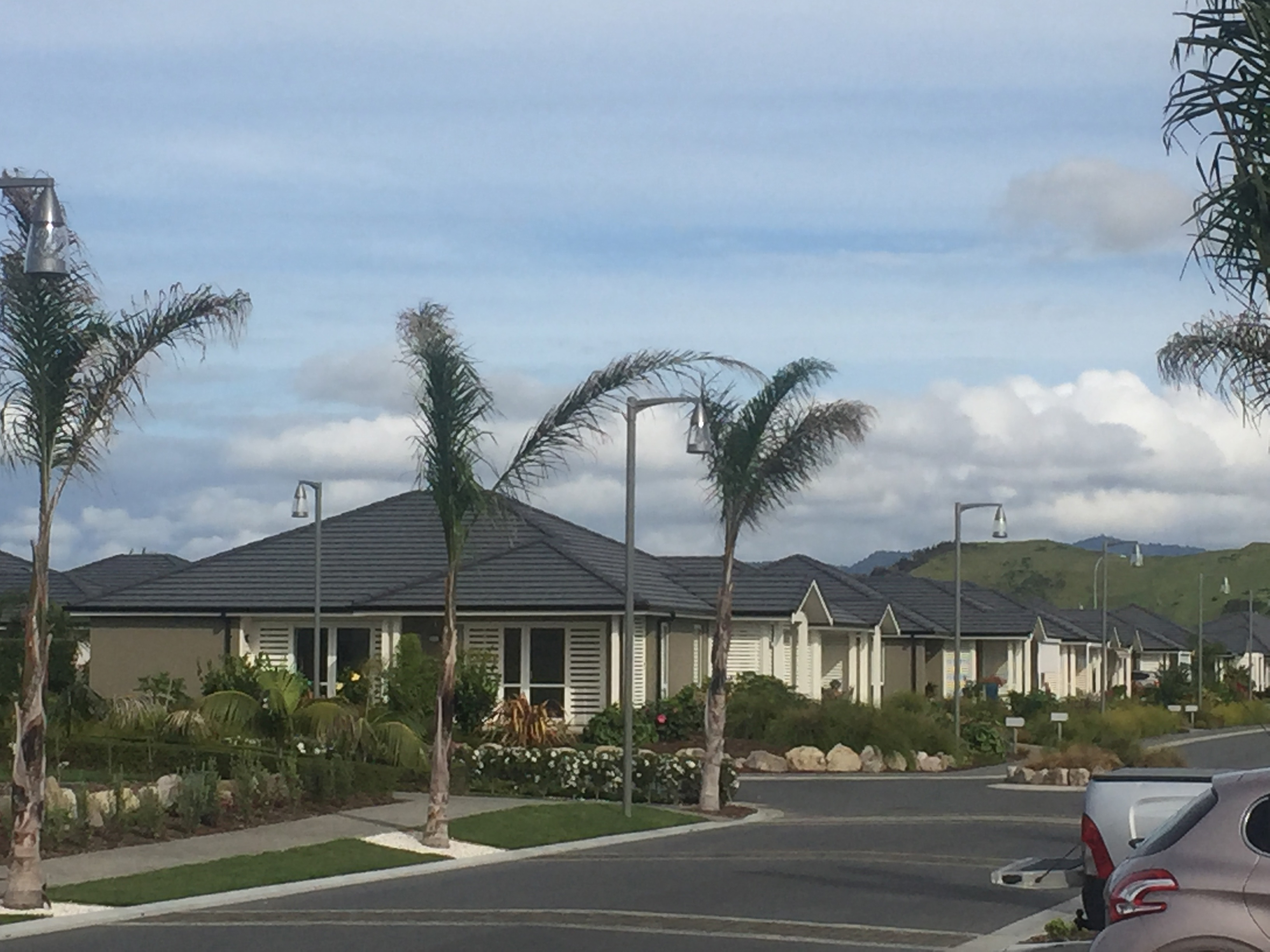 The Pacific Coast Village for retirees at Papamoa.