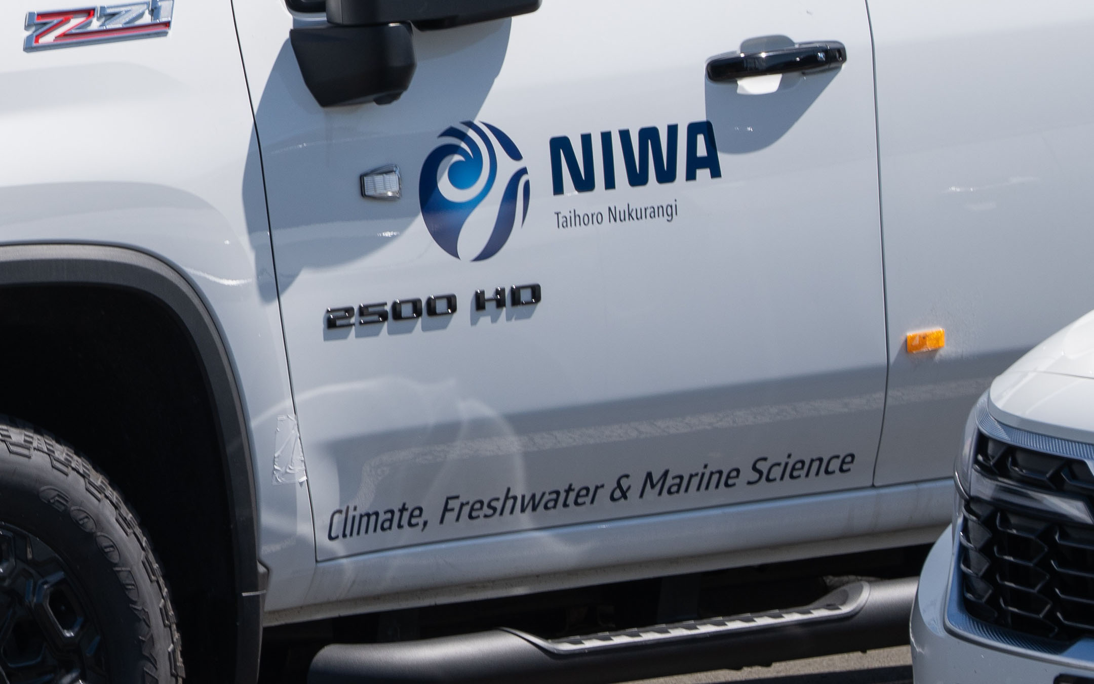 Niwa considered removing its branding from the new utes. Photo / Corey Fleming
