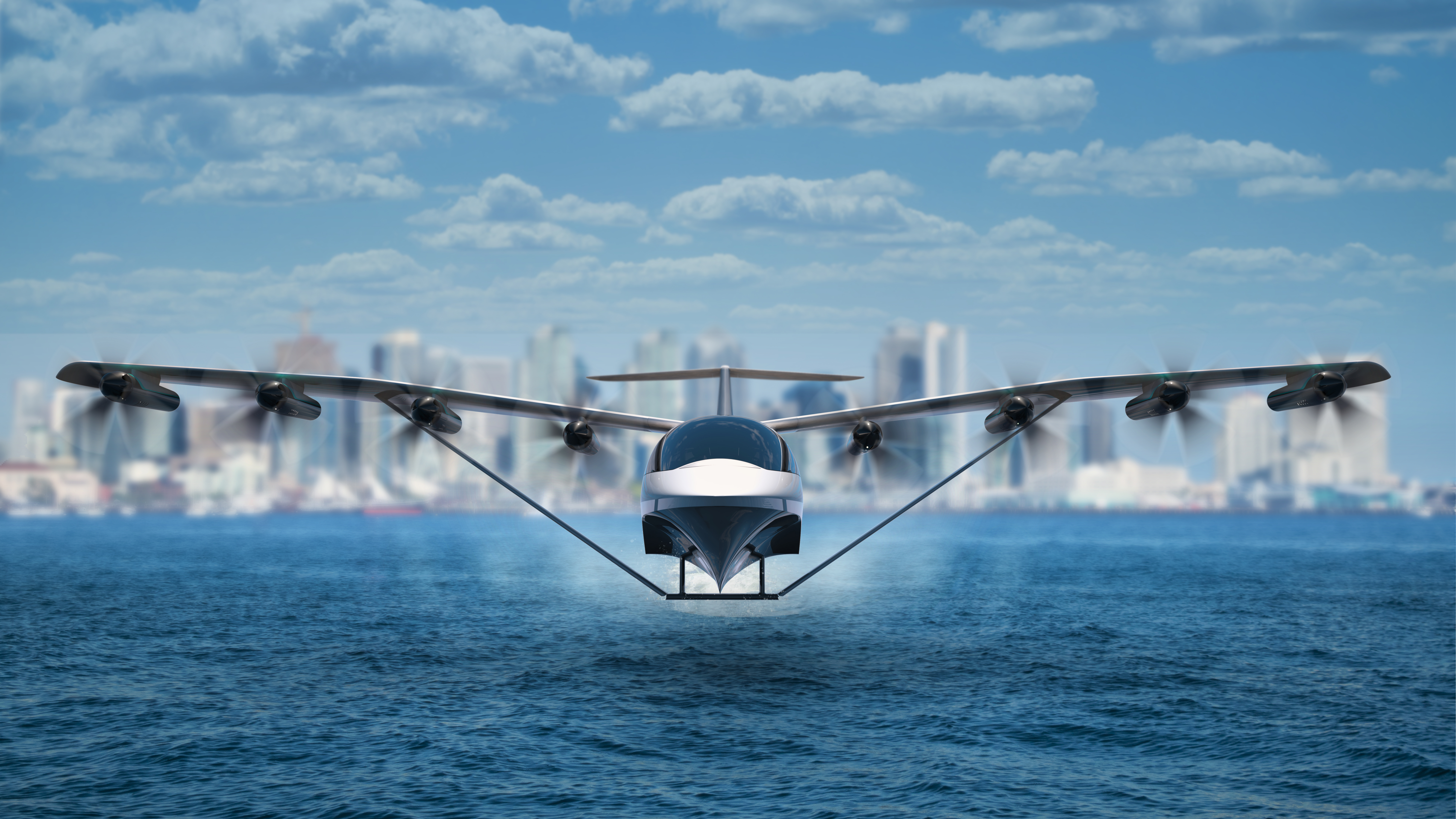  Could you soon be travelling by seaglider to Auckland?

