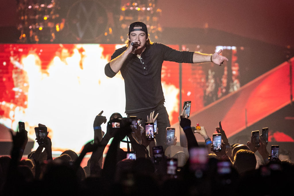 Country singer Morgan Wallen performs at Crypto.com Arena during his Dangerous tour. Photo / Getty Images