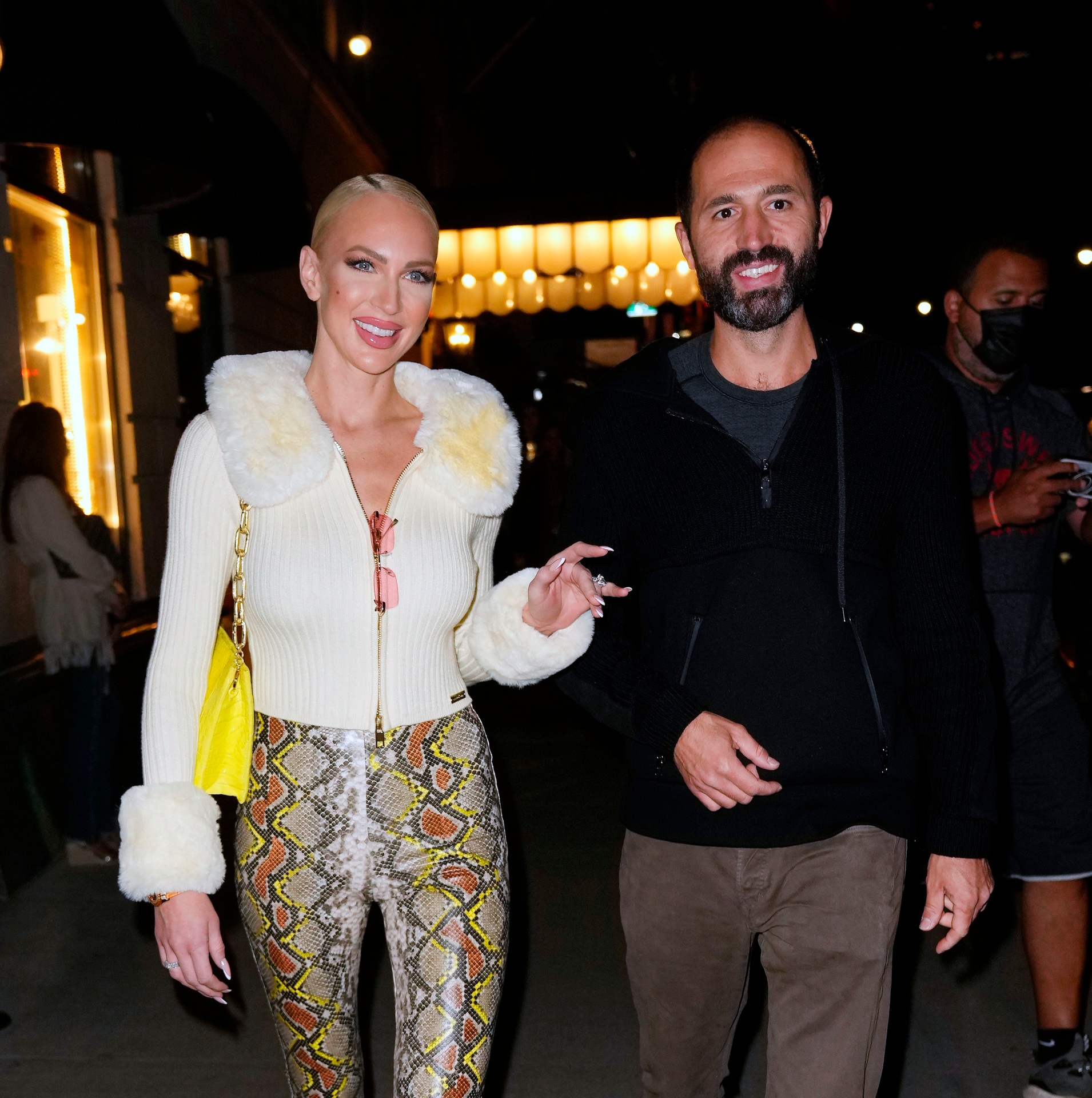 Christina Quinn and Christian Richard in New York. Photo / Getty Images