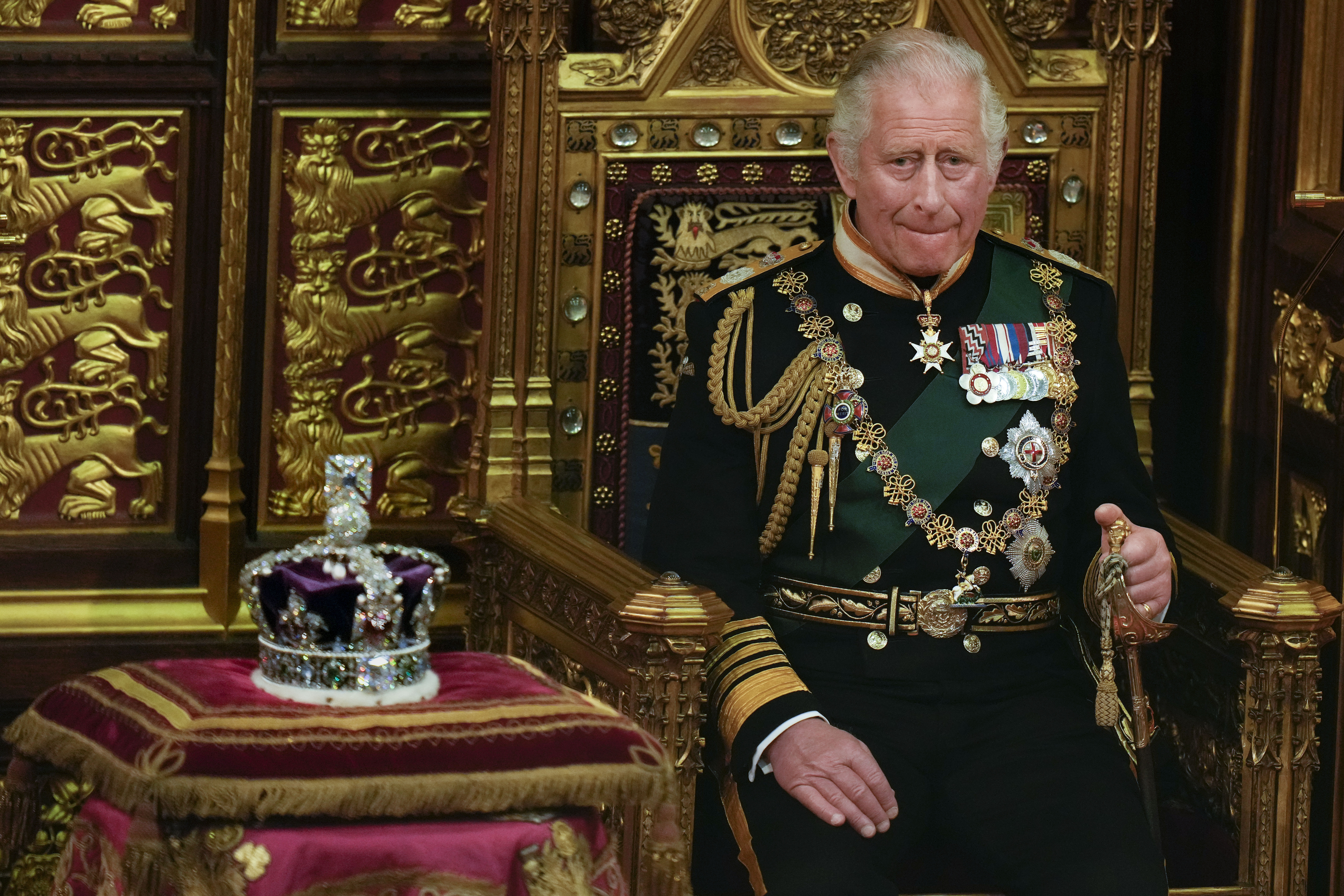 Charles will formally be crowned King on May 6. Photo /AP