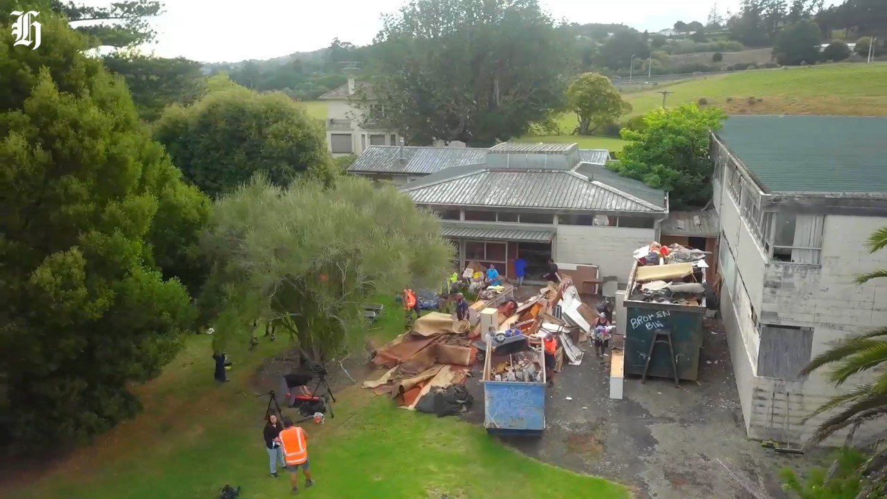 Most of the buildings will need major renovation. Photo / Ted Koopu