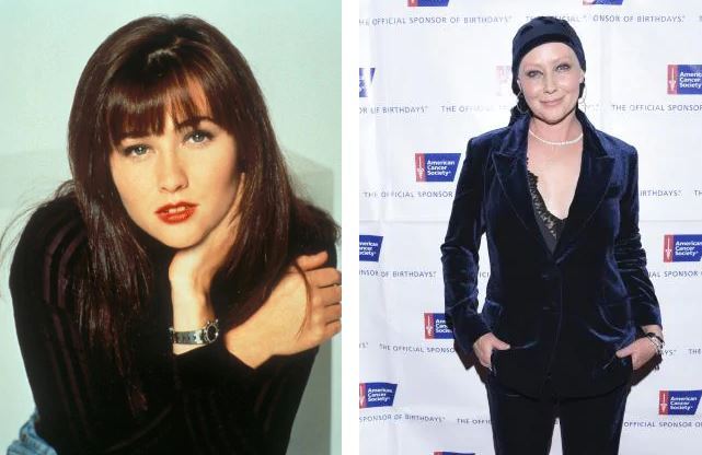 Shannen Doherty played Baddie Brenda Walsh. Photos / news.com.au, Getty Images