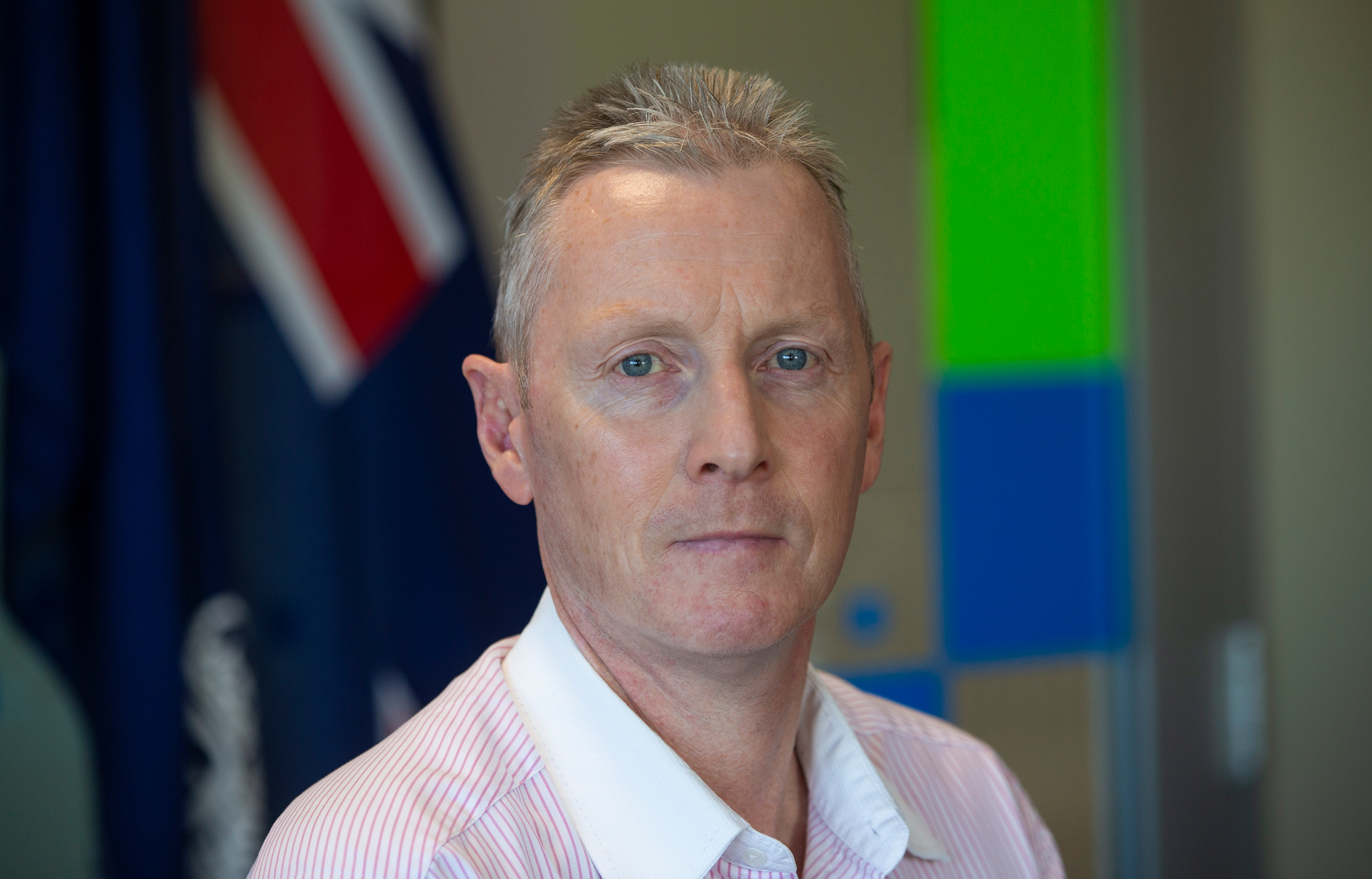 New Zealand Police Association president Chris Cahill. Photo / Mark Mitchell