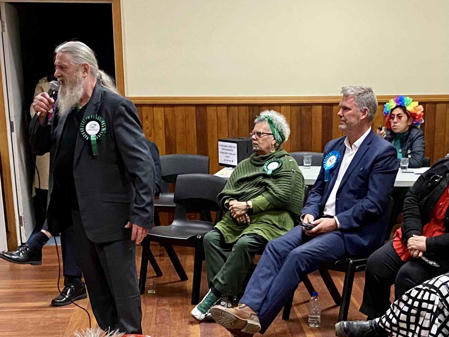 Aotearoa Legalise Cannabis Party candidate Jeffrey Lye had one solution for society's problems - legalise cannabis. Photo / David Fisher