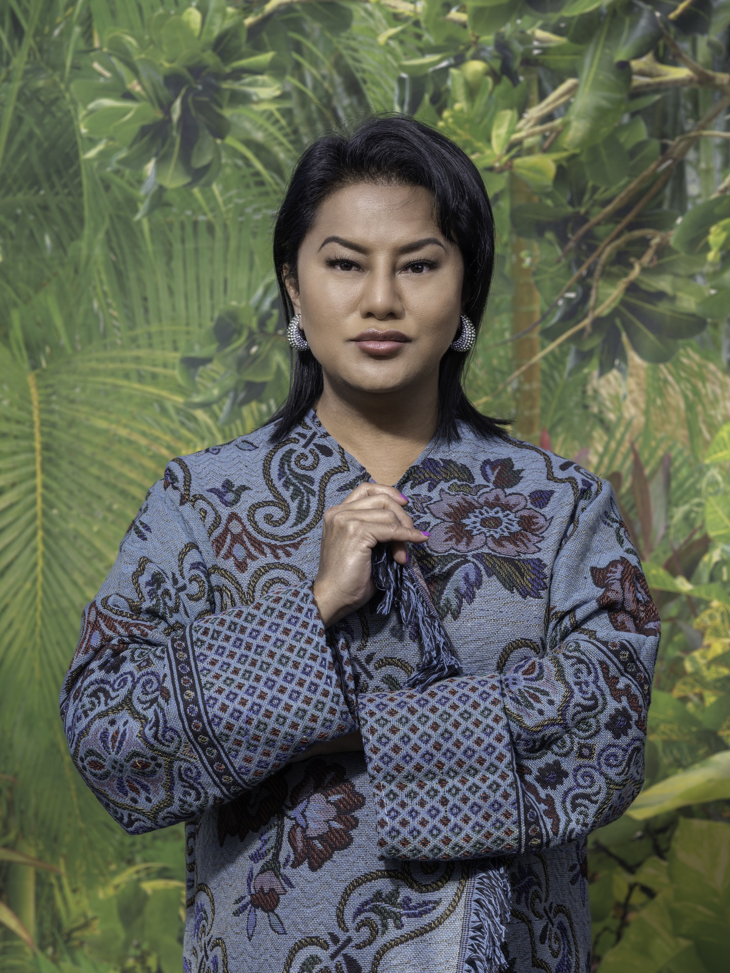 Yuki Kihara photographed at Ōtara Flea Markets. Photo / Gui Taccetti