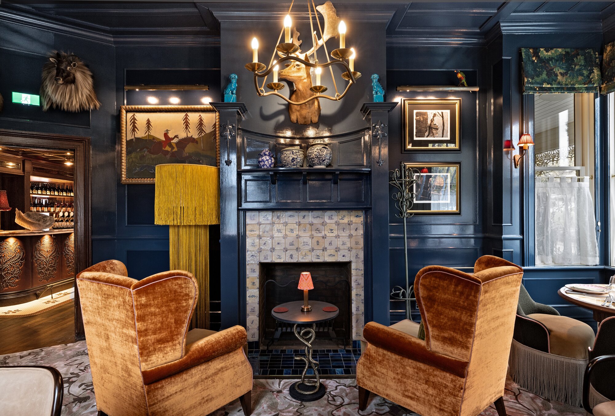 Billy’s at Ayrburn is bold, eclectic and art-filled. 