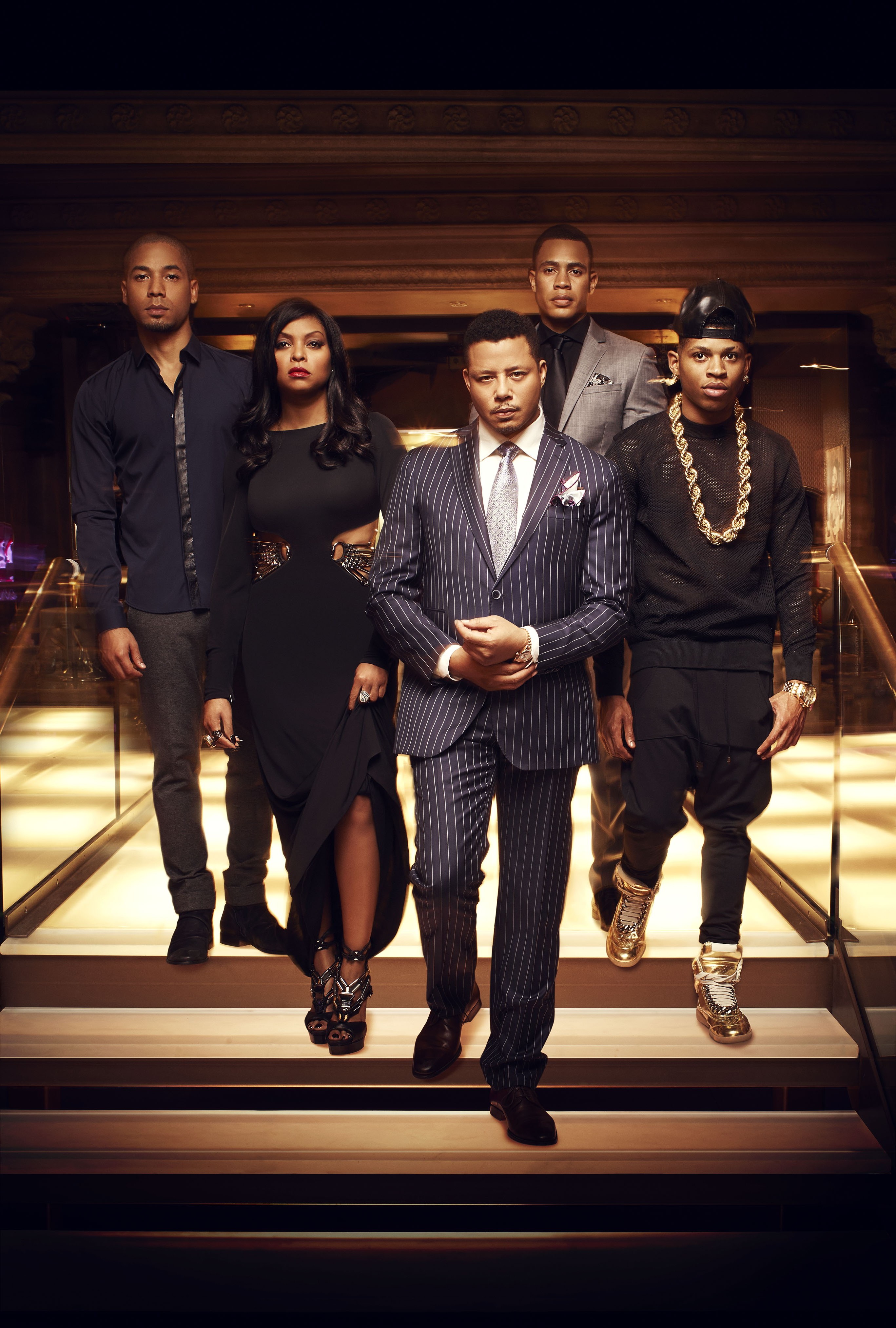 The cast of the TV show Empire.
