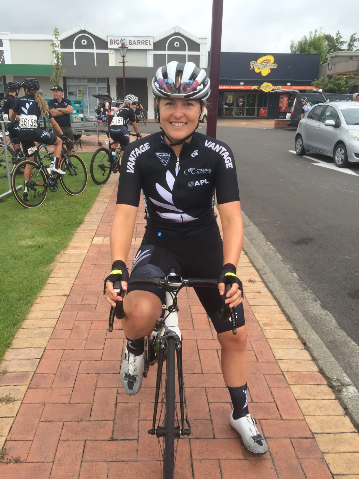 Kate Wightman is an elite road cyclist who has competed overseas as well as in New Zealand.