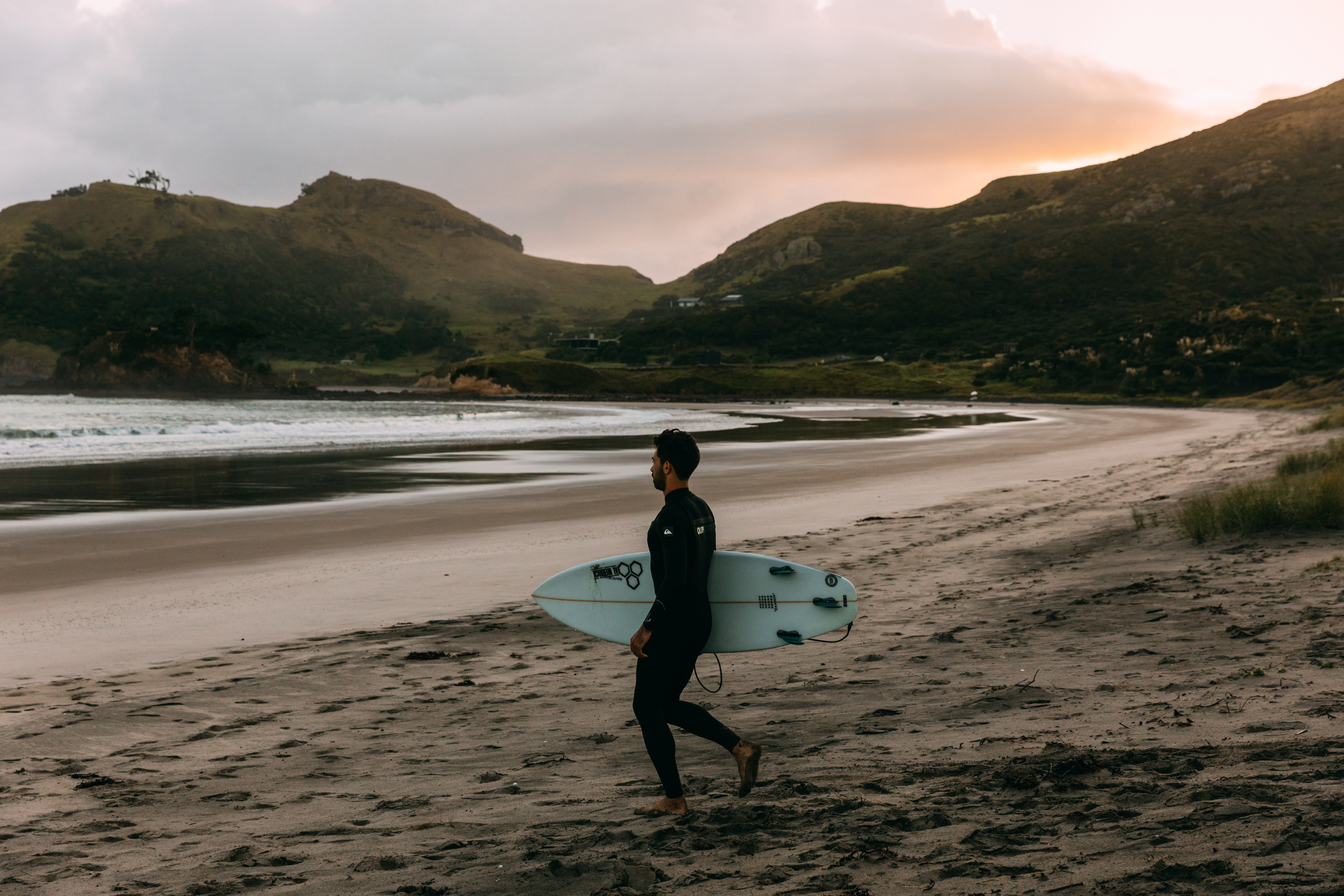Great Barrier Island is home to sprawling beaches and world-class surf breaks. Photo / Aotea