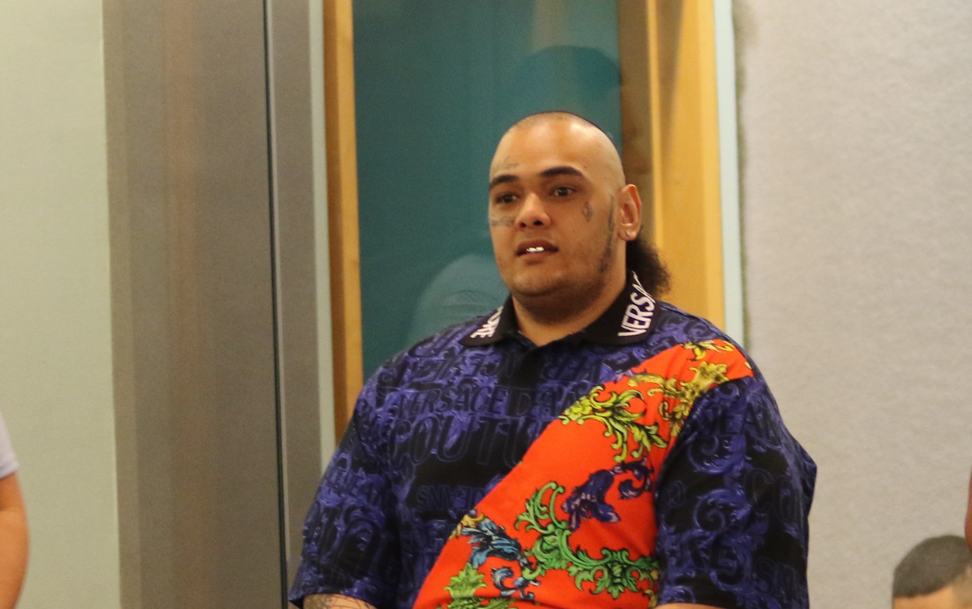 Jarome Fonua today in the High Court at Auckland for his sentencing.