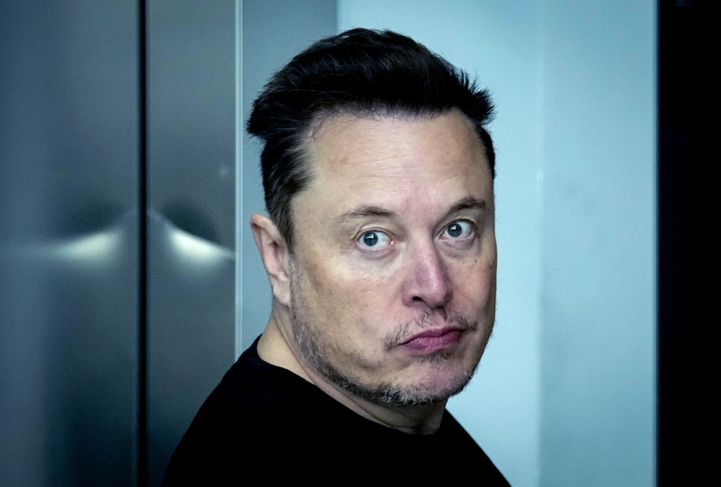 Tech billionaire Elon Musk accused Australia of censorship. Photo / AP