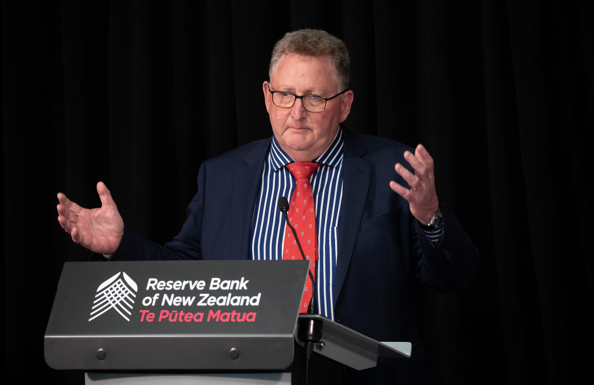 Outgoing and incoming Reserve Bank boards unanimously supported Adrian Orr's reappointment as Governor. Photo / Mark Mitchell