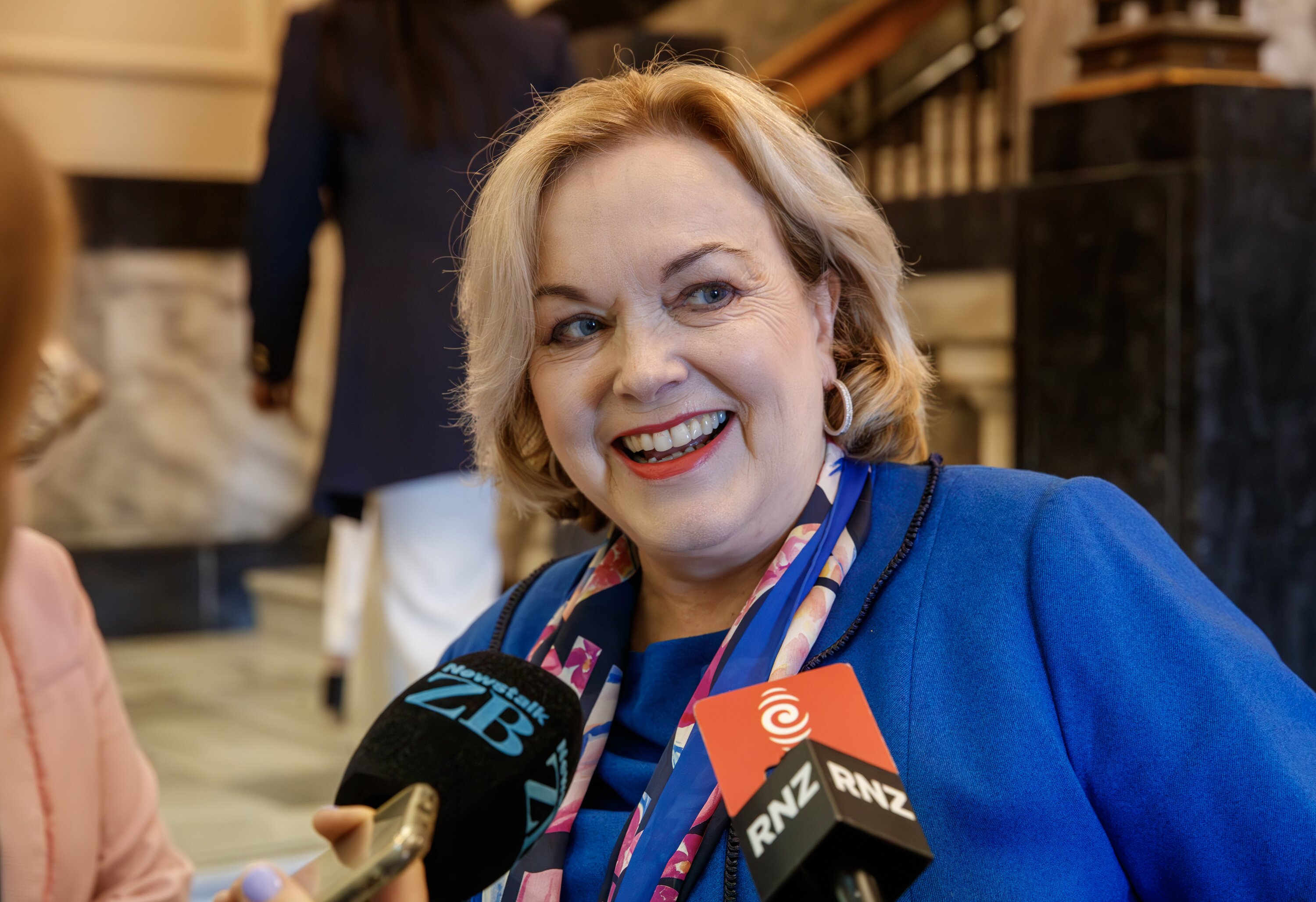 Judith Collins gained Public Service. Her portfolio also includes Defence, Space, Digitising Government, the GCSB and the SIS, Photo / Mark Mitchell 