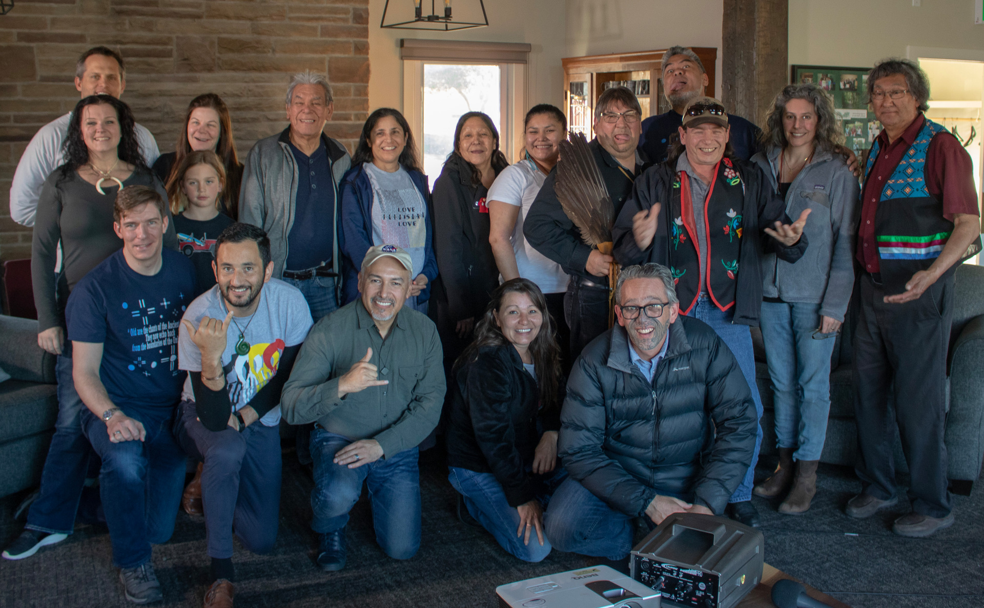 Indigenous groups around the world gather together to share cultural knowledge about space, facilitated by Nasa. Photo / Supplied