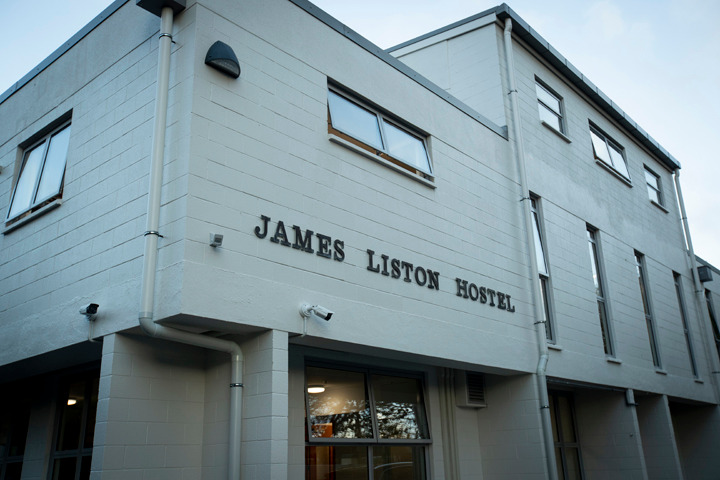 The newly opened James Liston Hostel on Howe Street, Freemans Bay. Photograph / Dean Purcell.