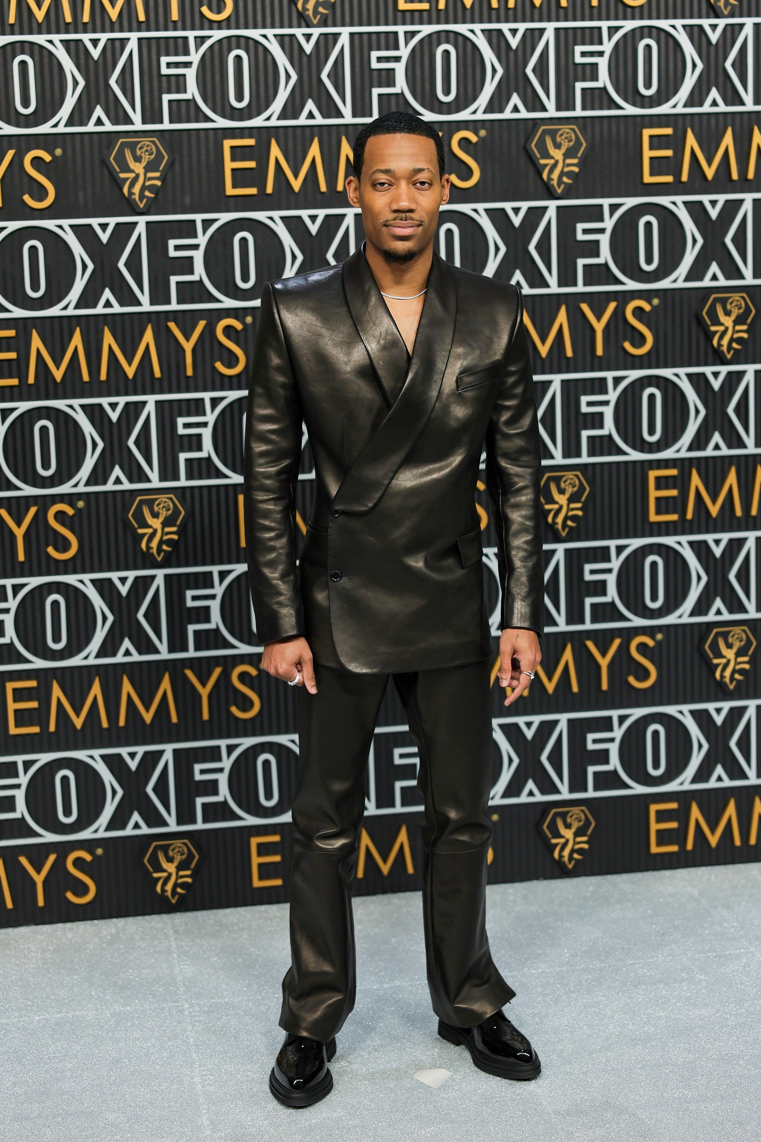 Tyler James Williams attends the 75th Emmy Awards. Photo / Getty Images