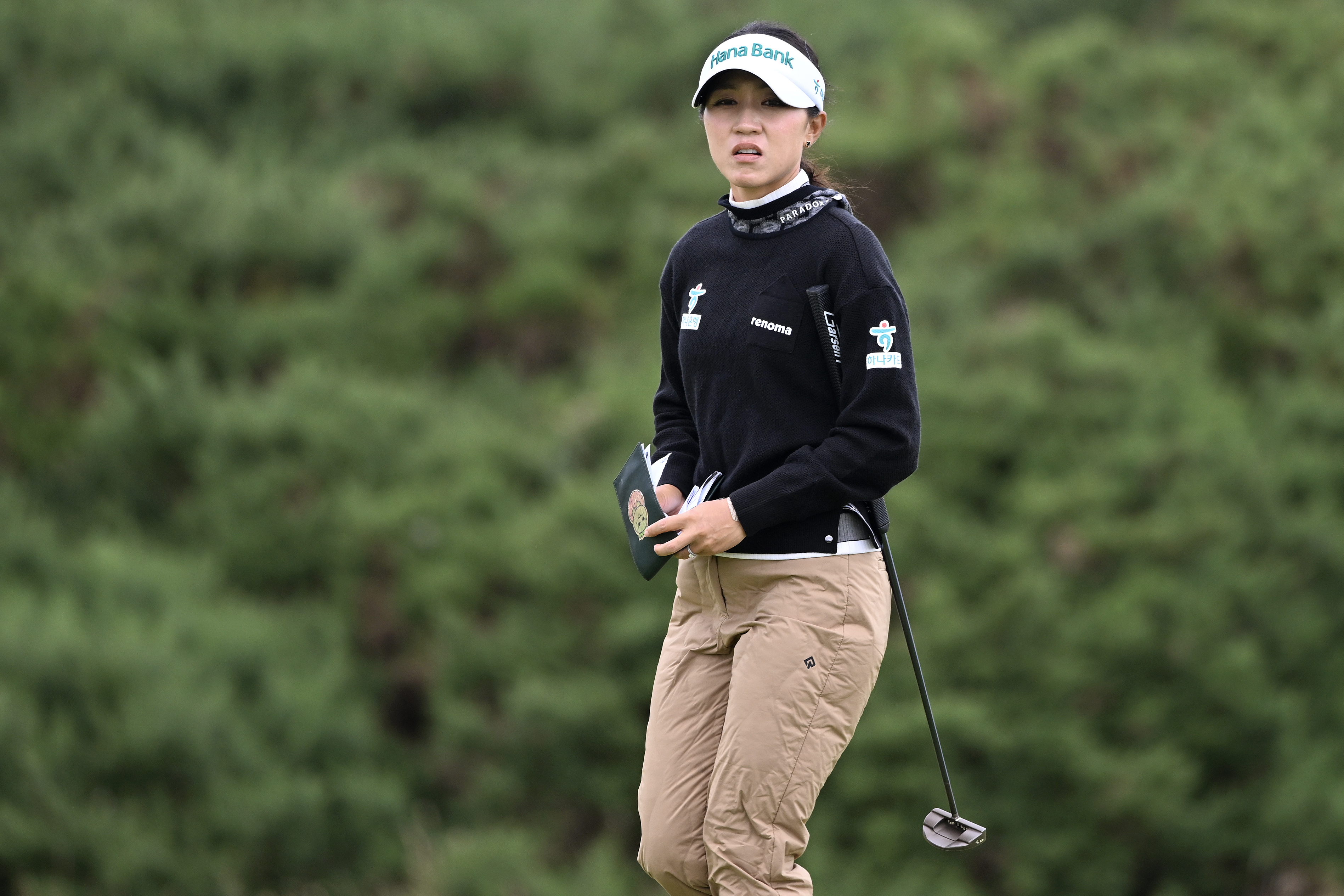 Lydia Ko braved testing conditions again in the second round of the ISPS Handa Scottish Open. Photo / Getty Images