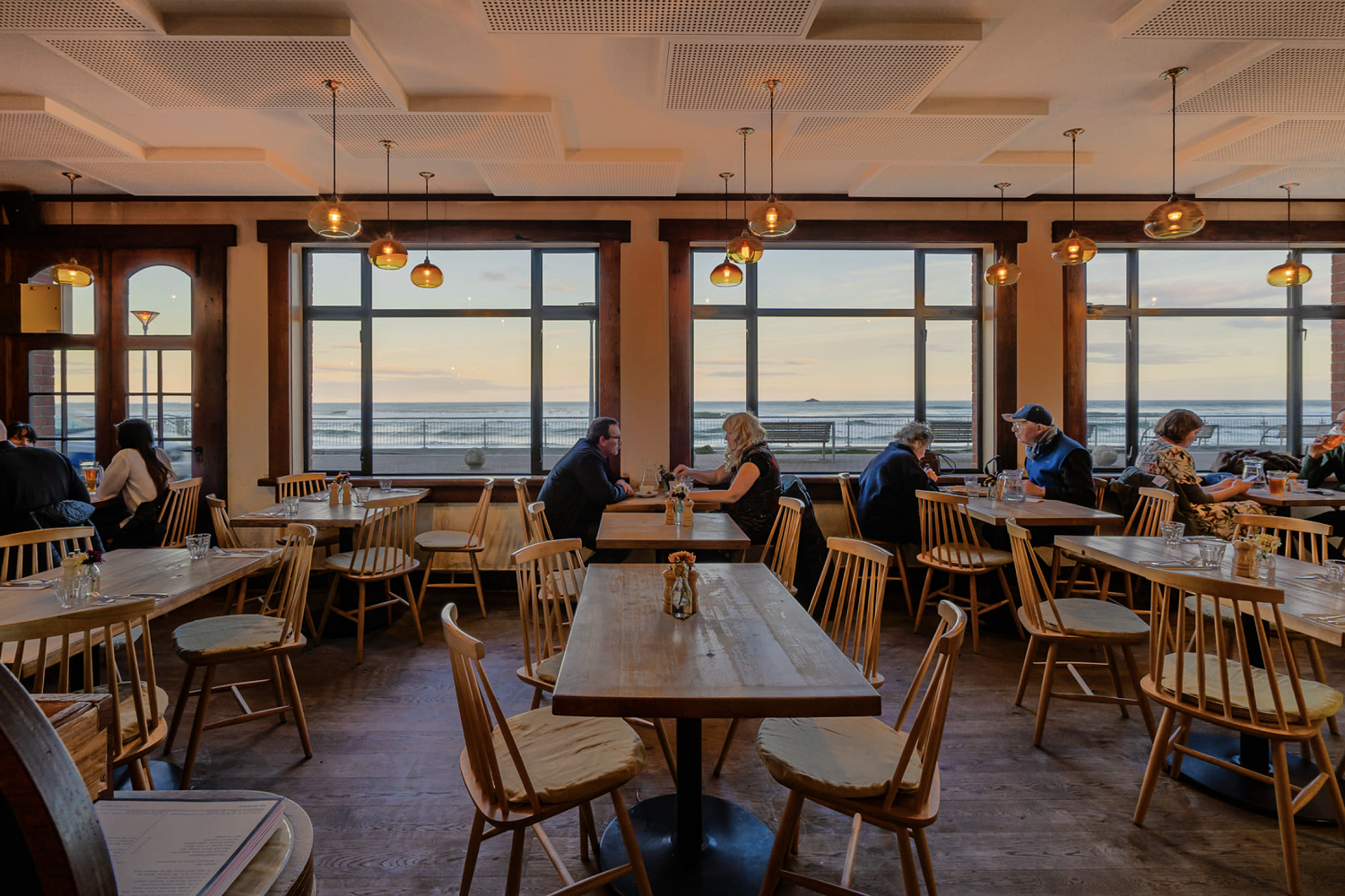 His mother's Saint Clair restaurant, The Esplanade, is a second home.