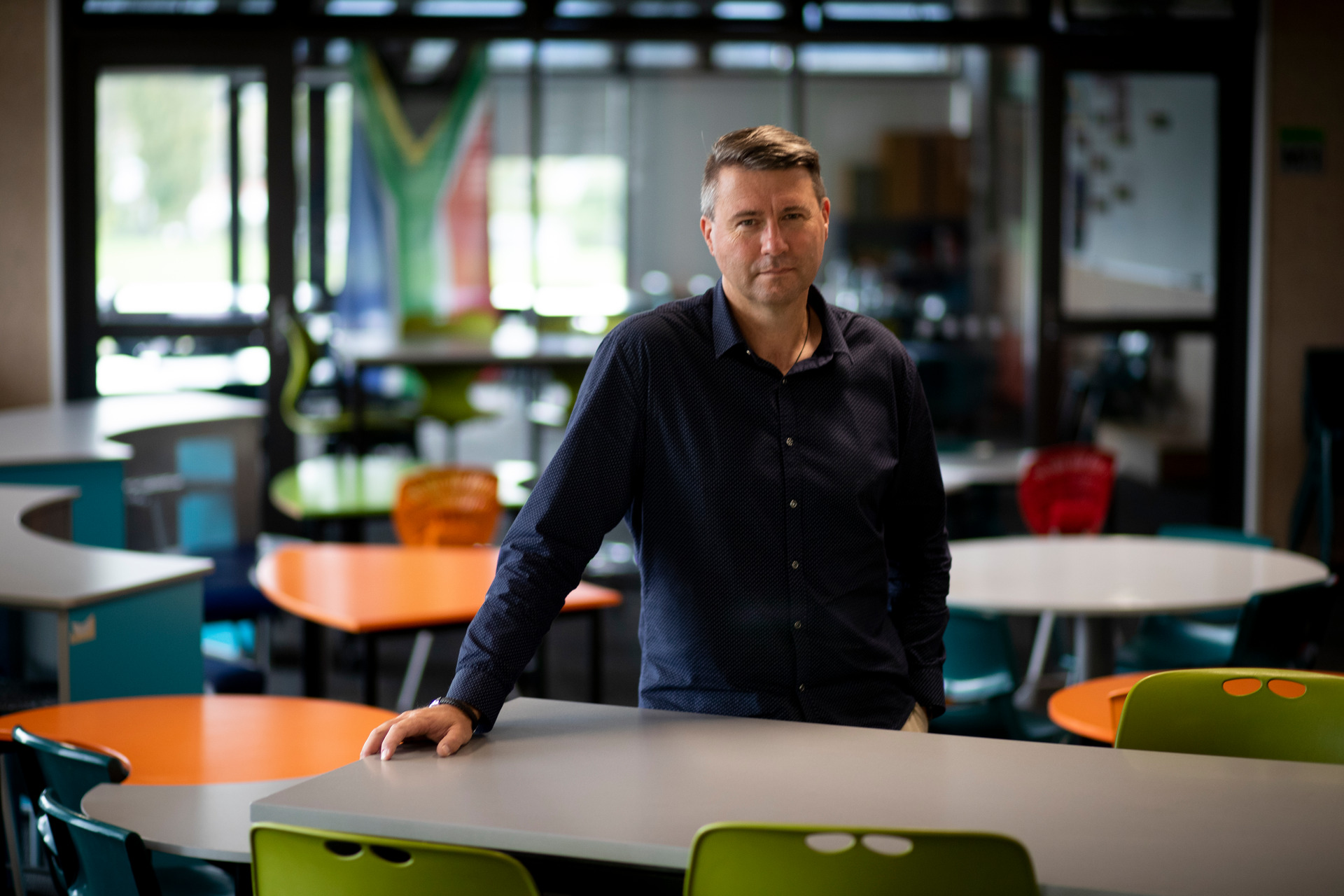 Secondary Principals' Association of New Zealand president Vaughan Couillault. Photo / Dean Purcell