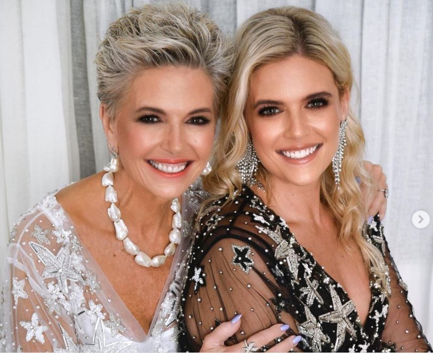 Fashionable footsteps in the family for Lizzie and Julia Leuchars.