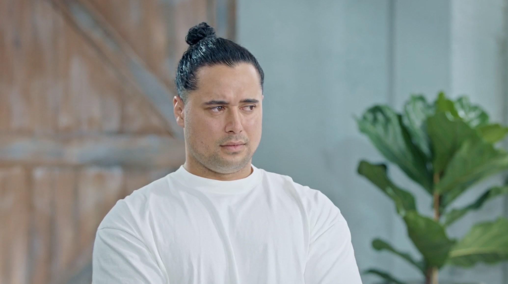 Piripi Clarke shared a vulnerable confession on Married At First Sight NZ. Photo / Warner Bros. Discovery