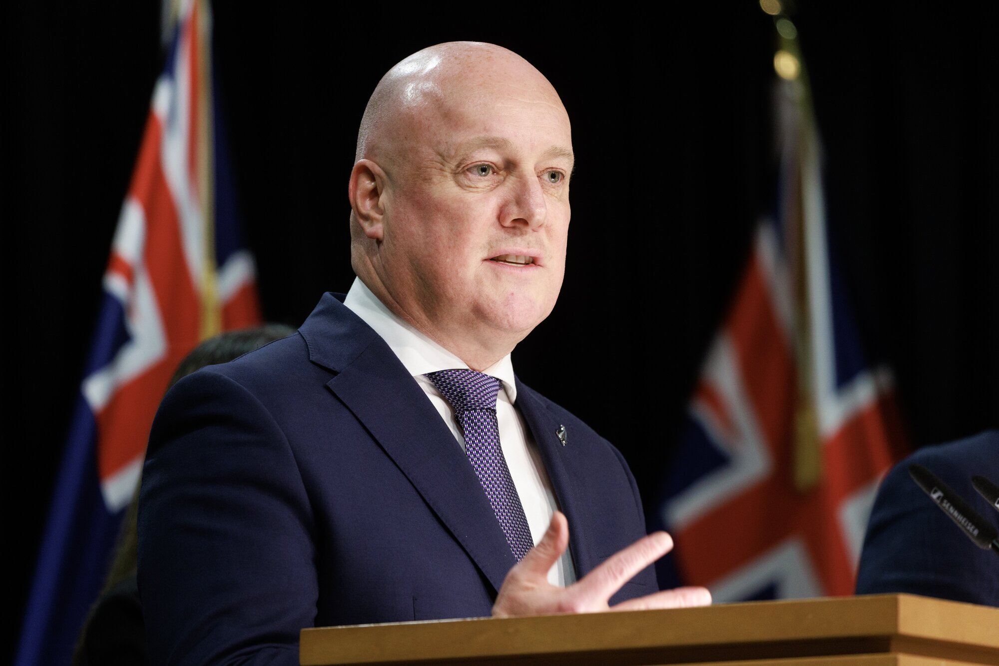 Prime Minister Christopher Luxon is having little success in repairing National's polling. Photo / Mark Mitchell














 














