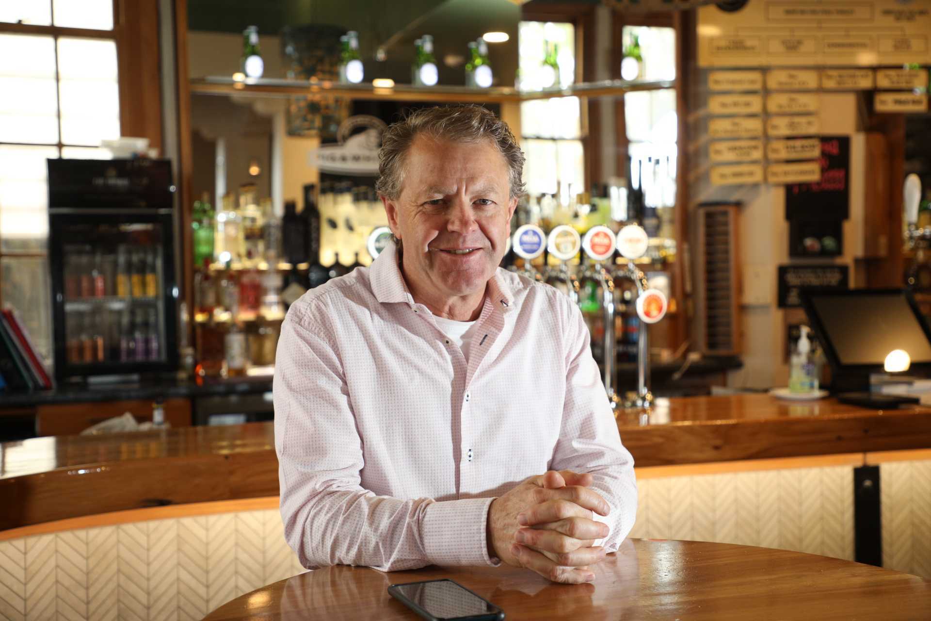 Pig and Whistle owner Gregg Brown. Photo / NZME 
