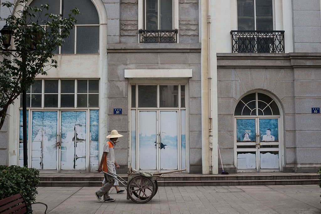 Hangzhou, China - Just an hour outside of Hangzhou, we have our very own  little Paris. Tianducheng, with its Parisian housing and 1/3 scale replica  of the Eiffel Tower, offers the beauty