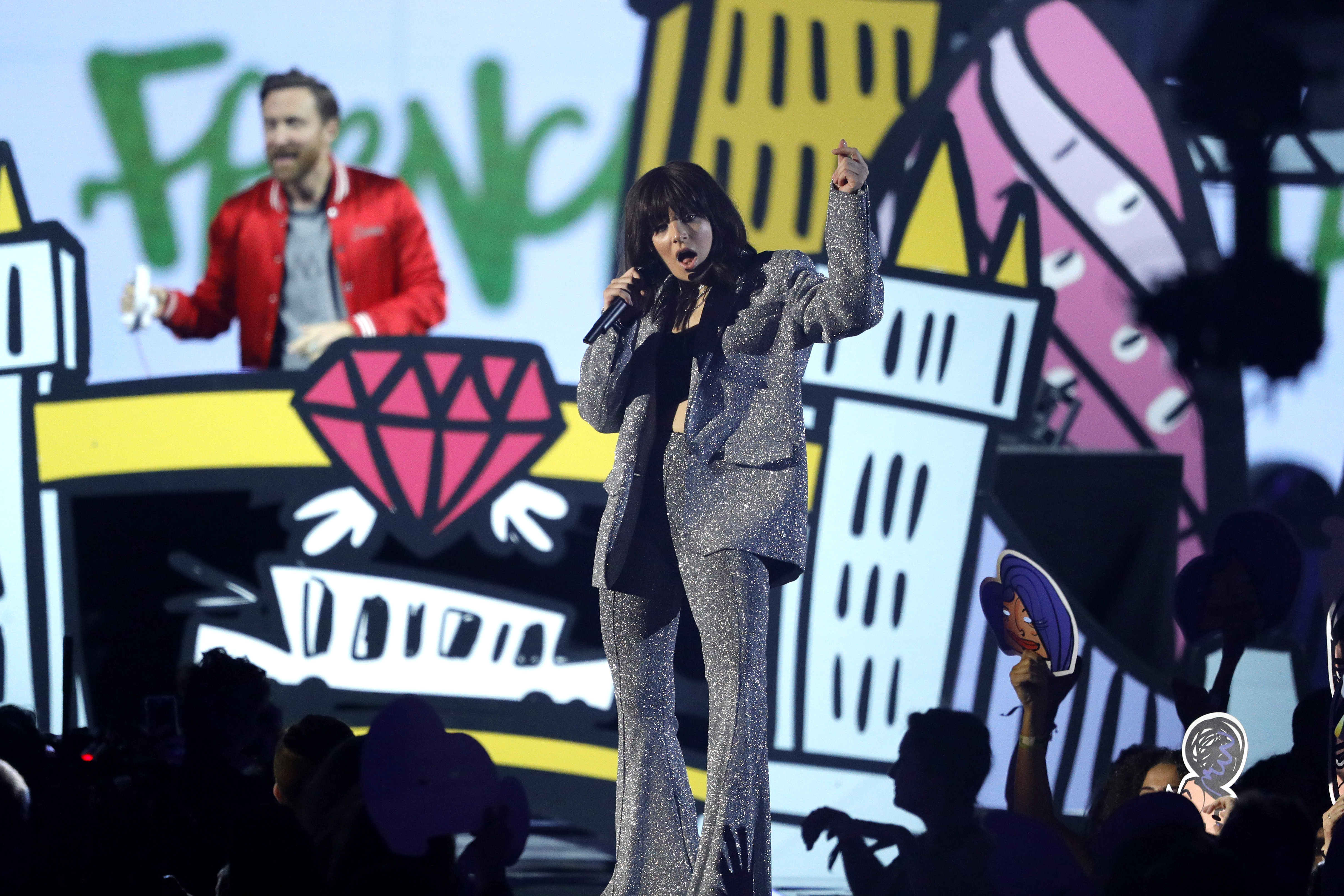 Charli XCX performing at the MTV EMAs in London last weekend. Photo / Getty