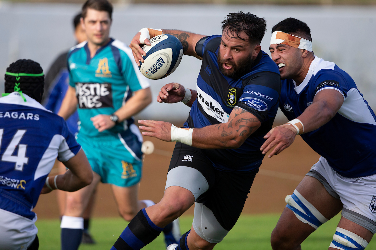 Ponsonby hooker Joe Royal during the Auckland Senior Rugby match between Ponsonby and University at Western Springs on June 20, 2020. Photo / Photosport