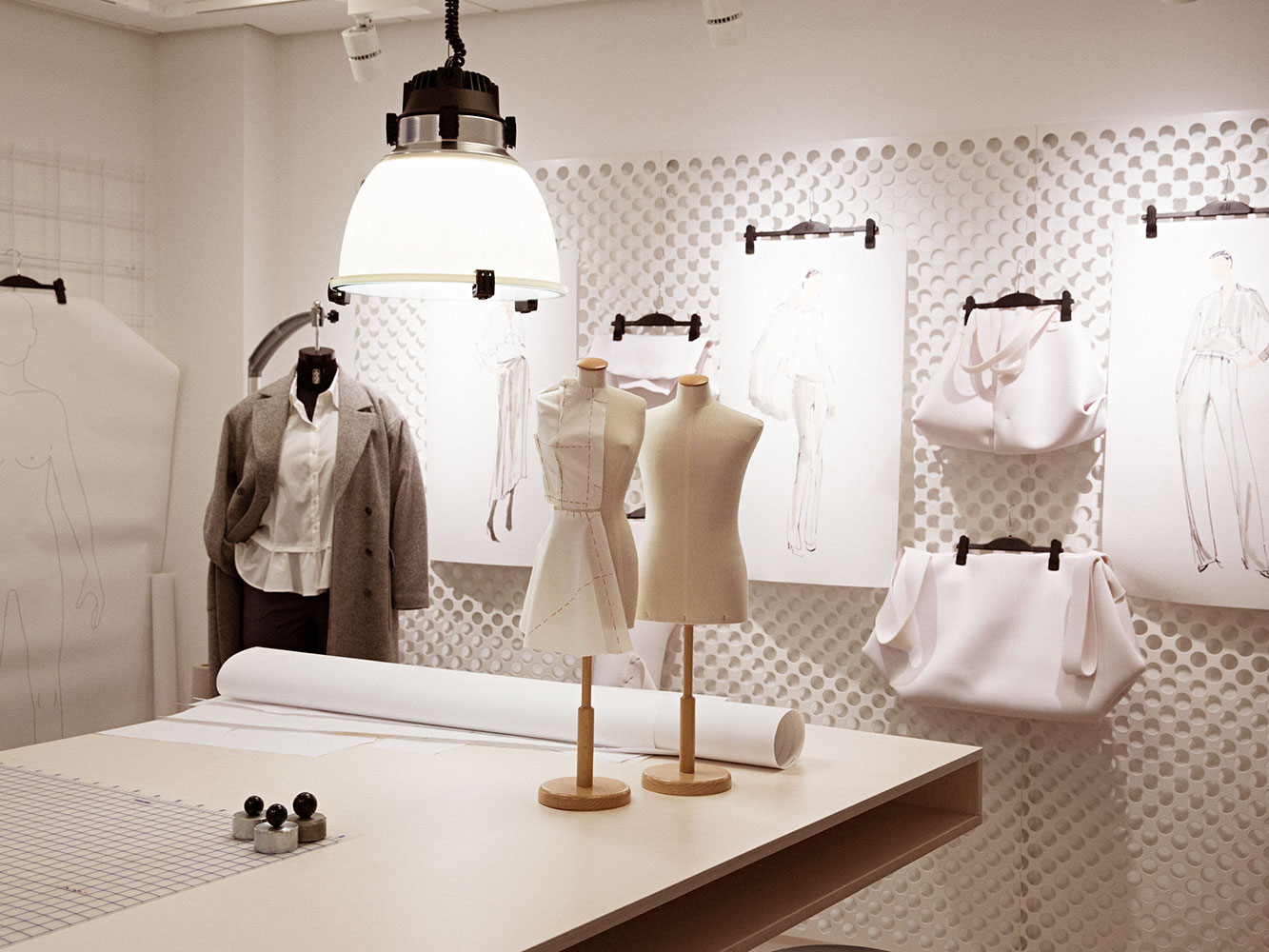 H&M’s design room in Stockholm. Picture / Supplied