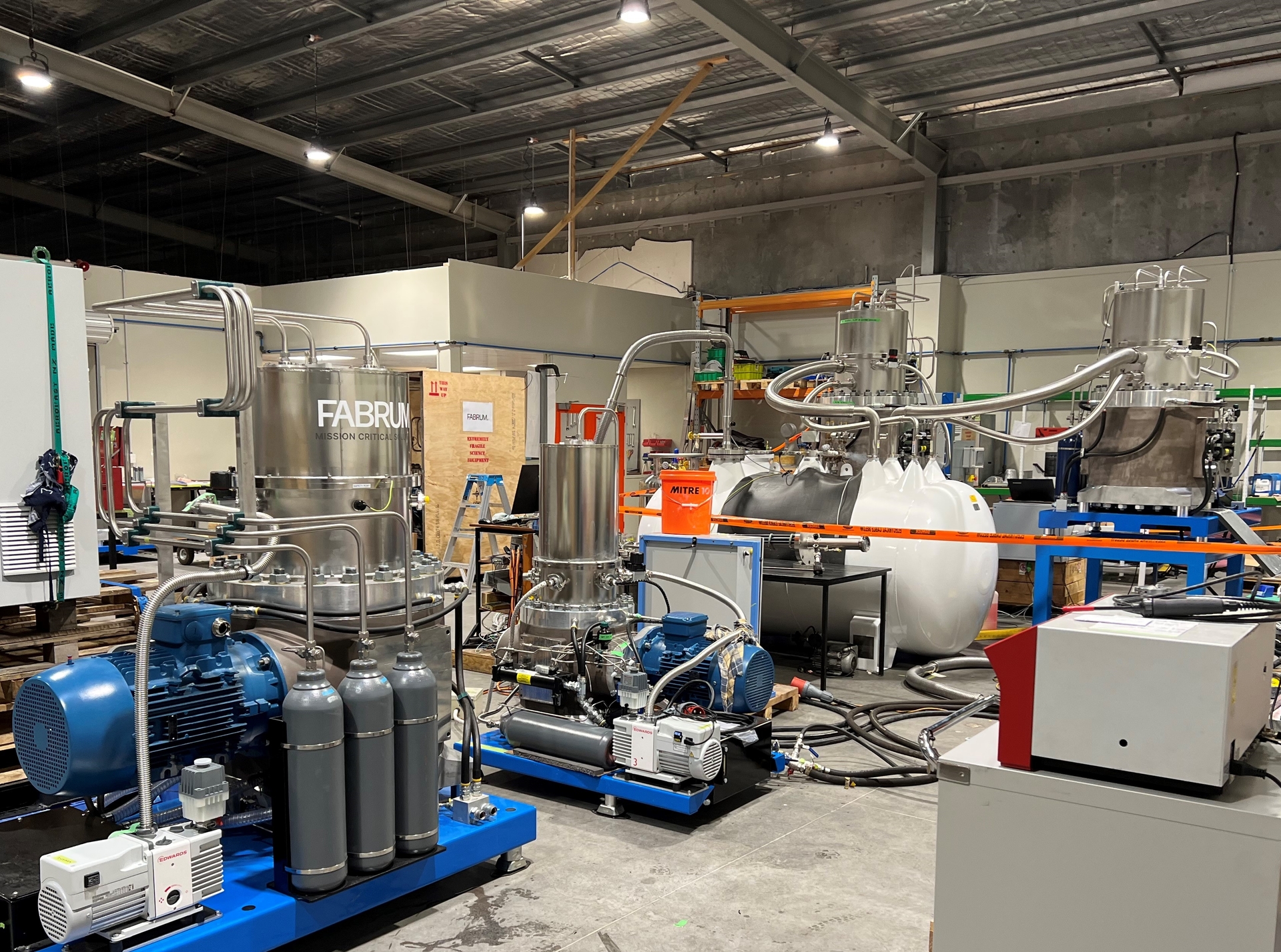 Inside Fabrum's Christchurch plant. Photo / Chris Keall