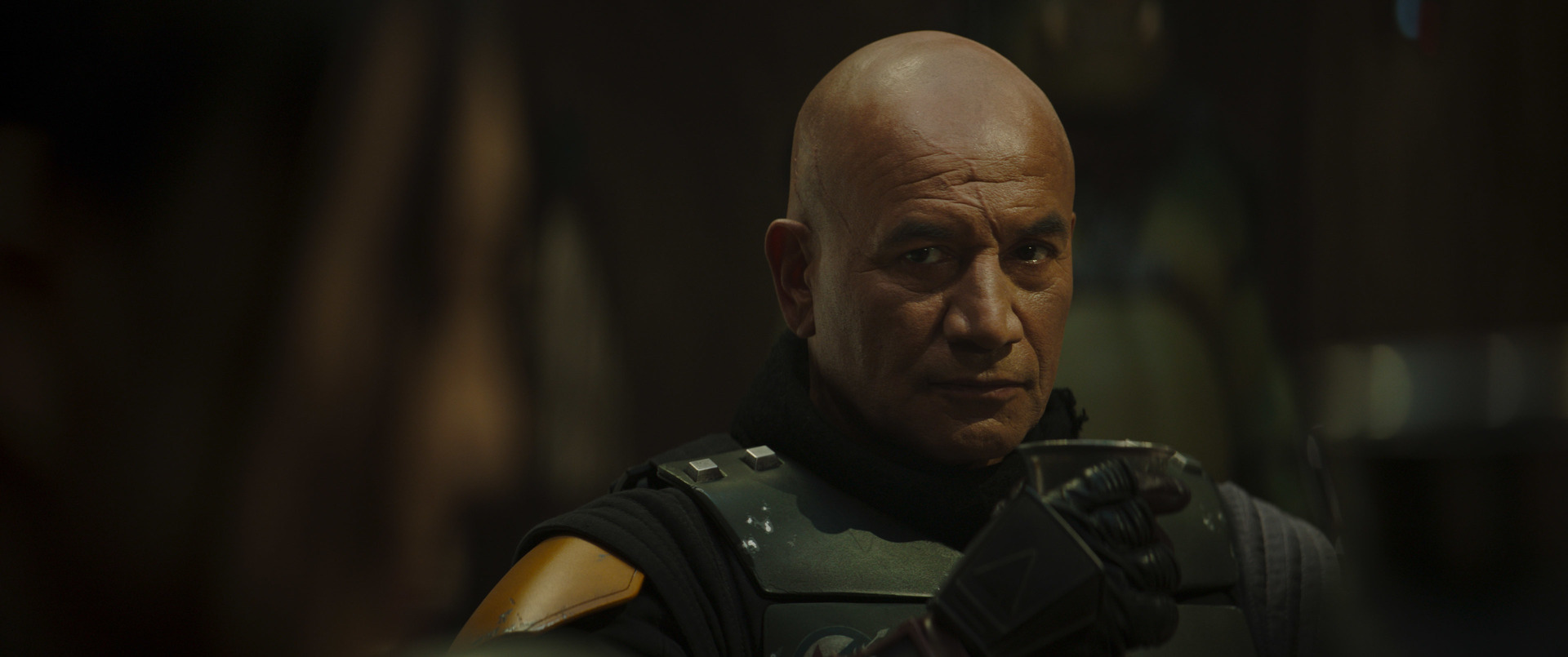 Temuera Morrison as Boba Fett in The Book of Boba Fett, streaming on Disney+.